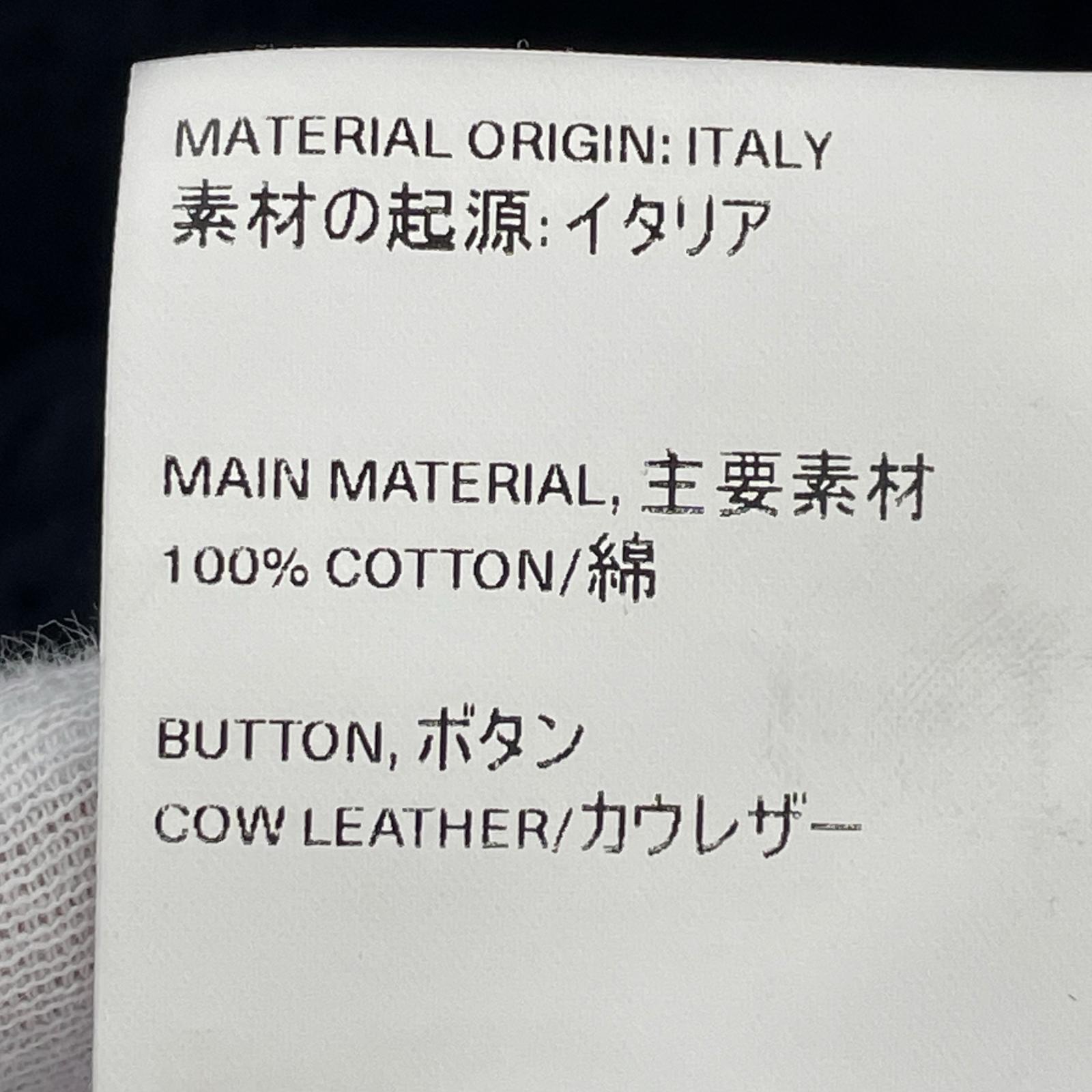 カーディガン KNITTED CARDIGAN size48 ブラック ブラック