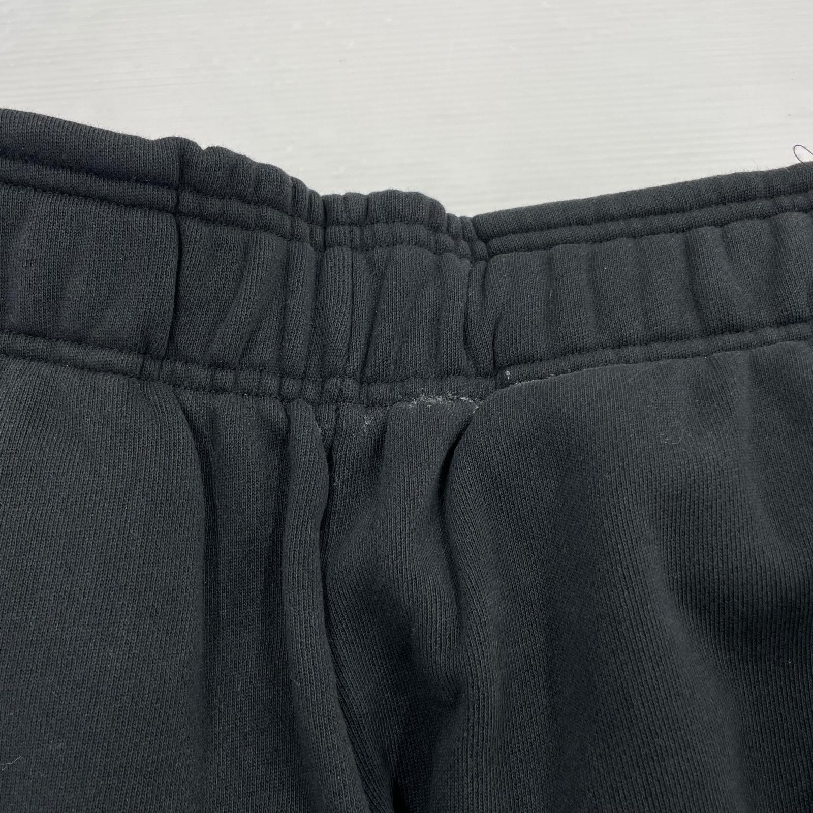 パンツ entire studios ワイド スウェット ブラック M ブラック
