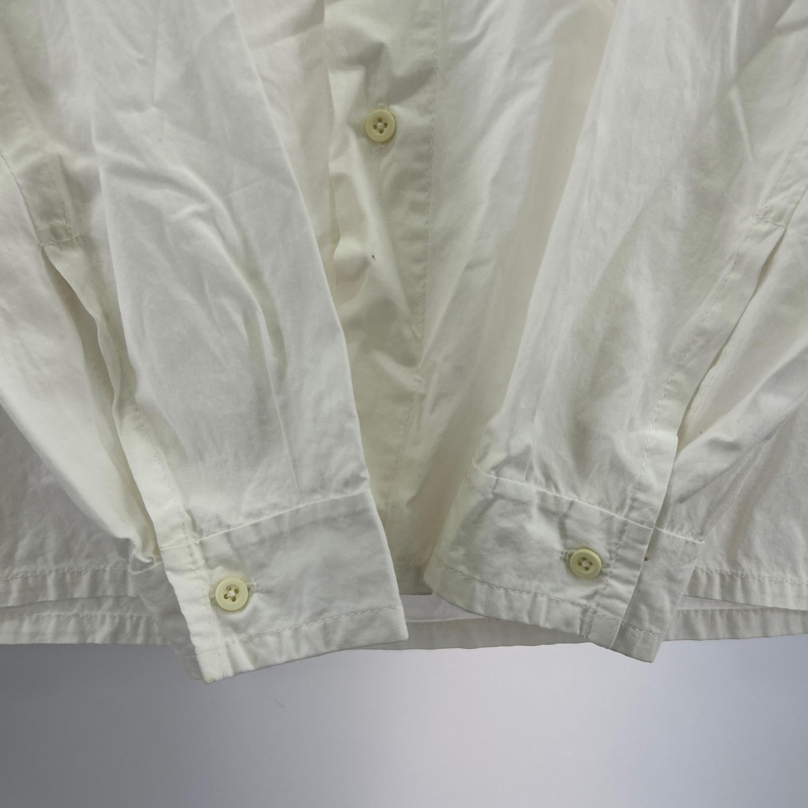 長袖シャツ OLD TOWN スタンダードシャツ-40 WHT 40 ホワイト