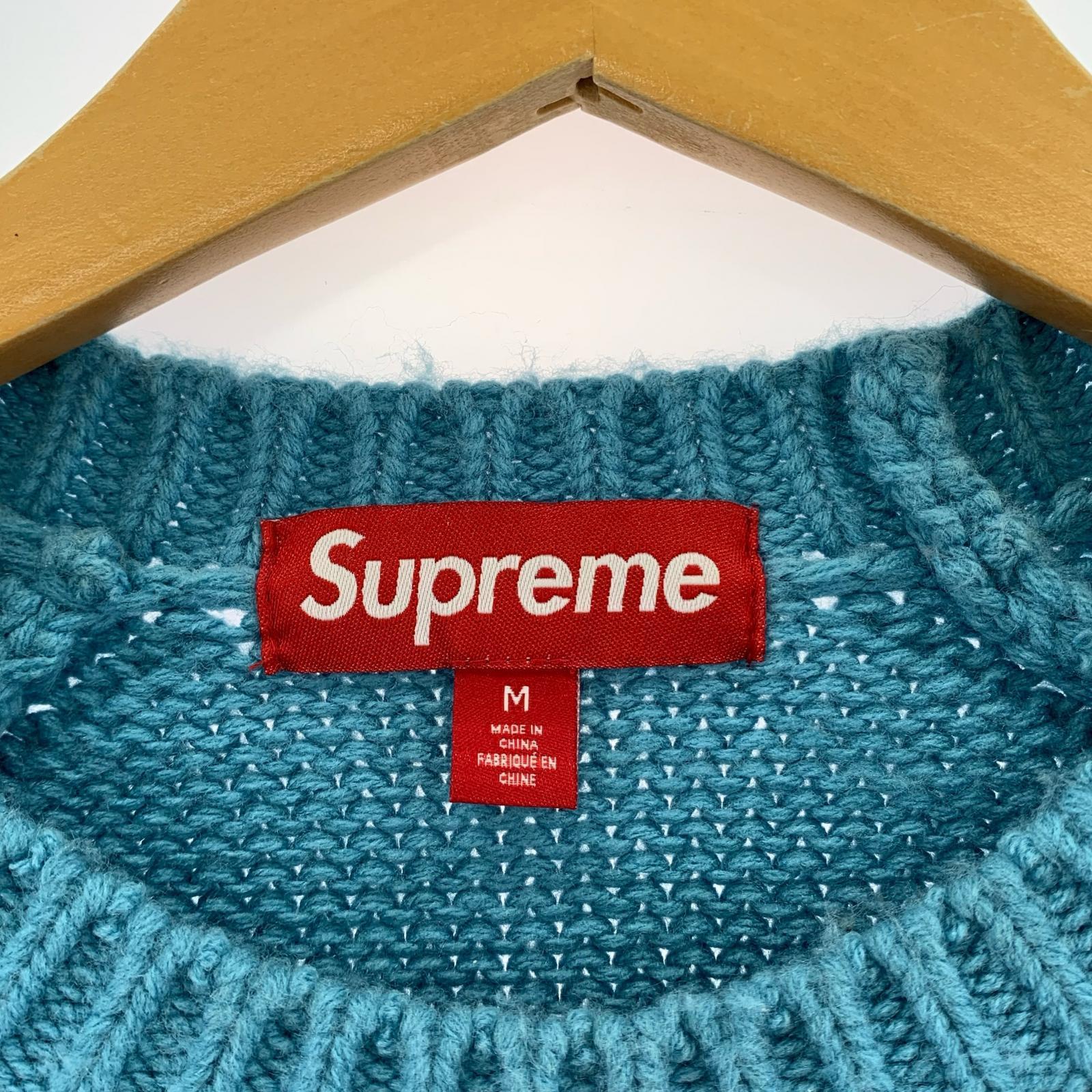 ニット 24SS Stars Sweater Dusty Blue (M) M ブルー