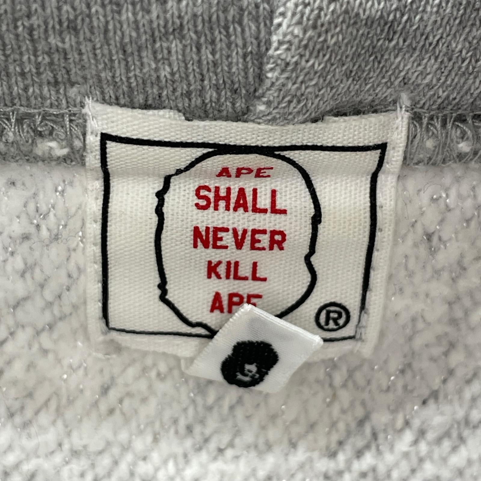 パーカー 初期タグ BAPE CAFE(L) L グレー