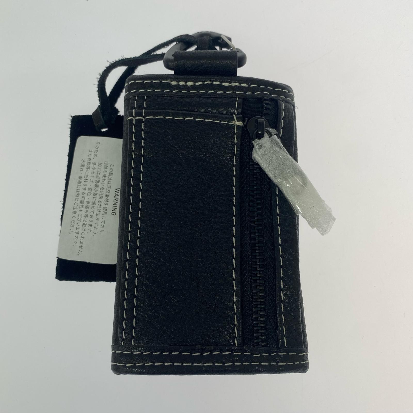 コインケース PACKING/レザー ブラック