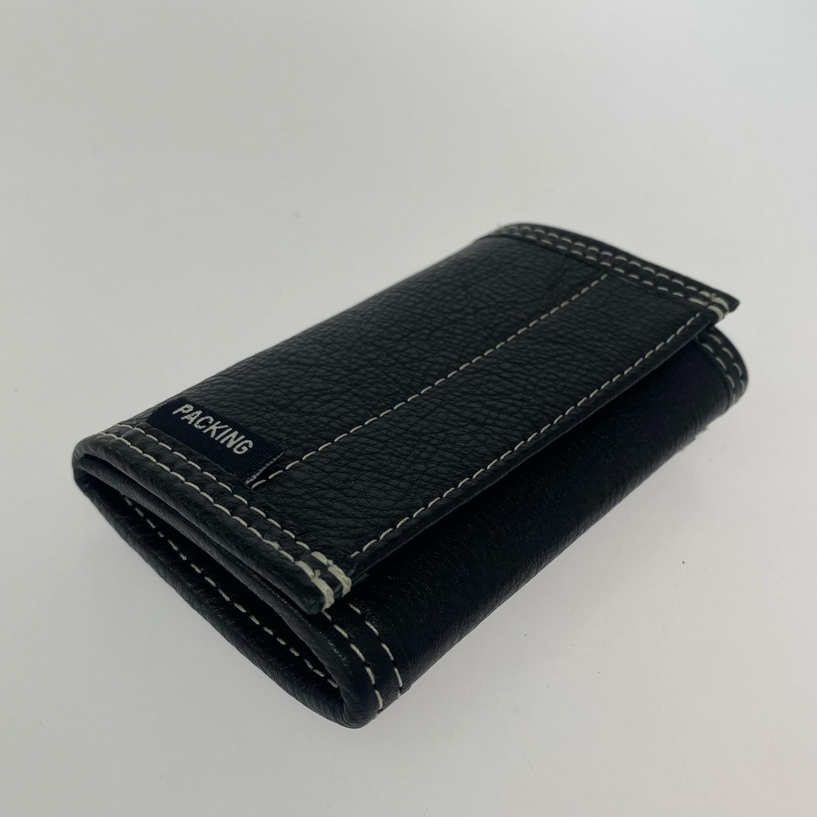 コインケース PACKING/レザー ブラック