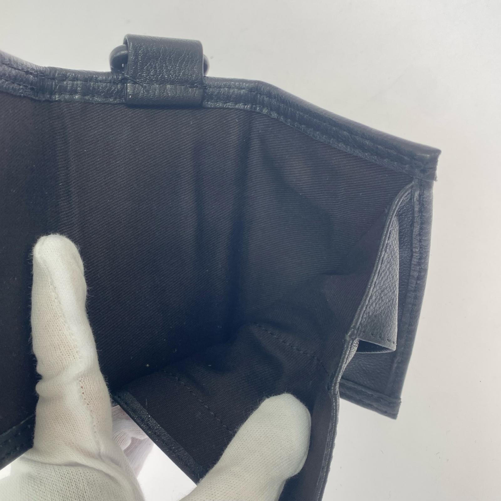 コインケース PACKING/レザー ブラック