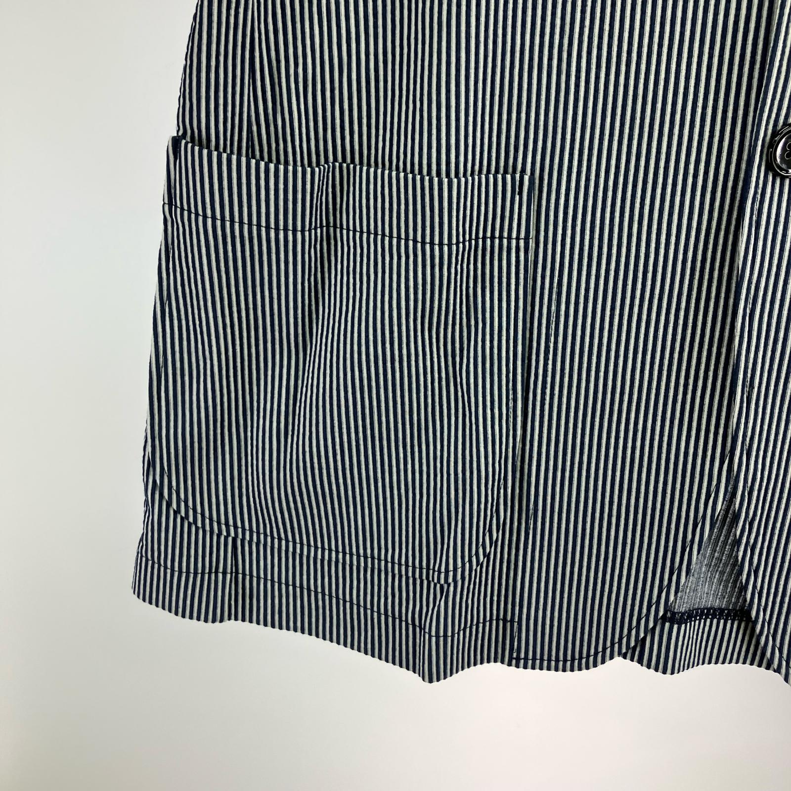 テーラードジャケット PAUL STUART Cord Lane Washable Knit Jacket 48 NVY 48