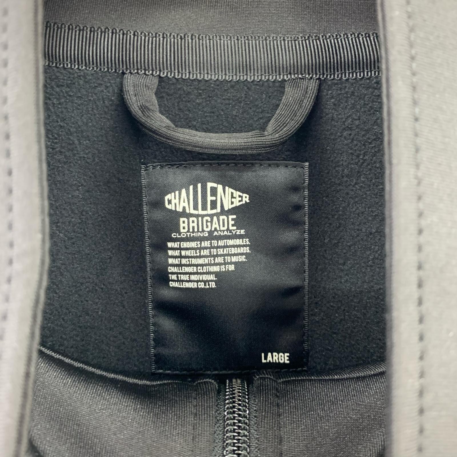ジャケット ZIP UP WARM CORE 黒 L L ブラック