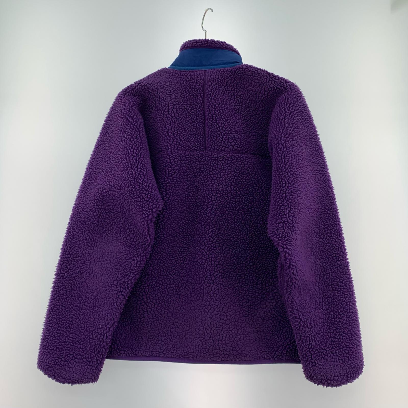 ジャケット CLASSIC RETRO X ボアフリース 紫 S S