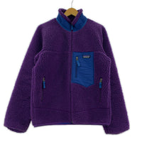ジャケット CLASSIC RETRO X ボアフリース 紫 S S