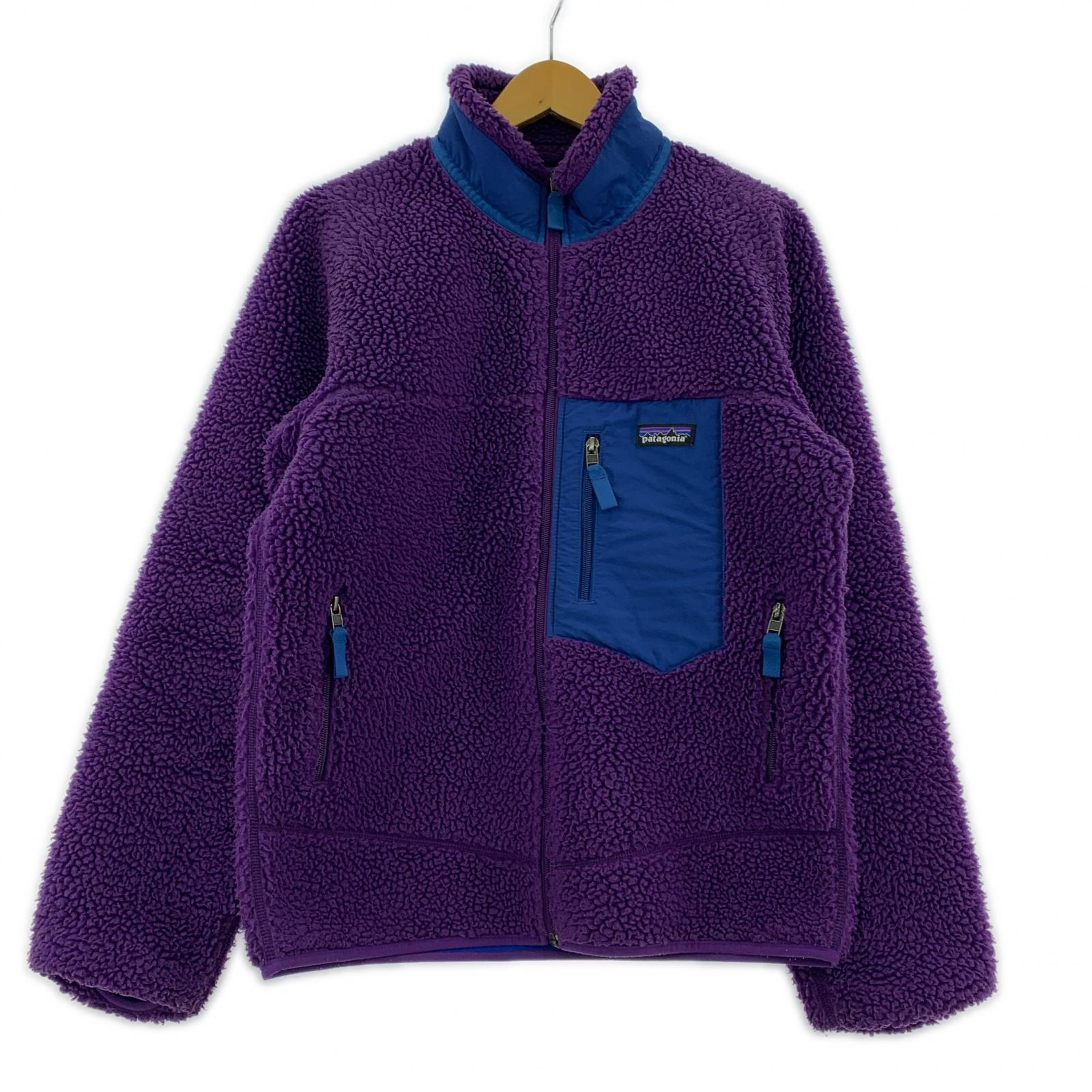 ジャケット CLASSIC RETRO X ボアフリース 紫 S S