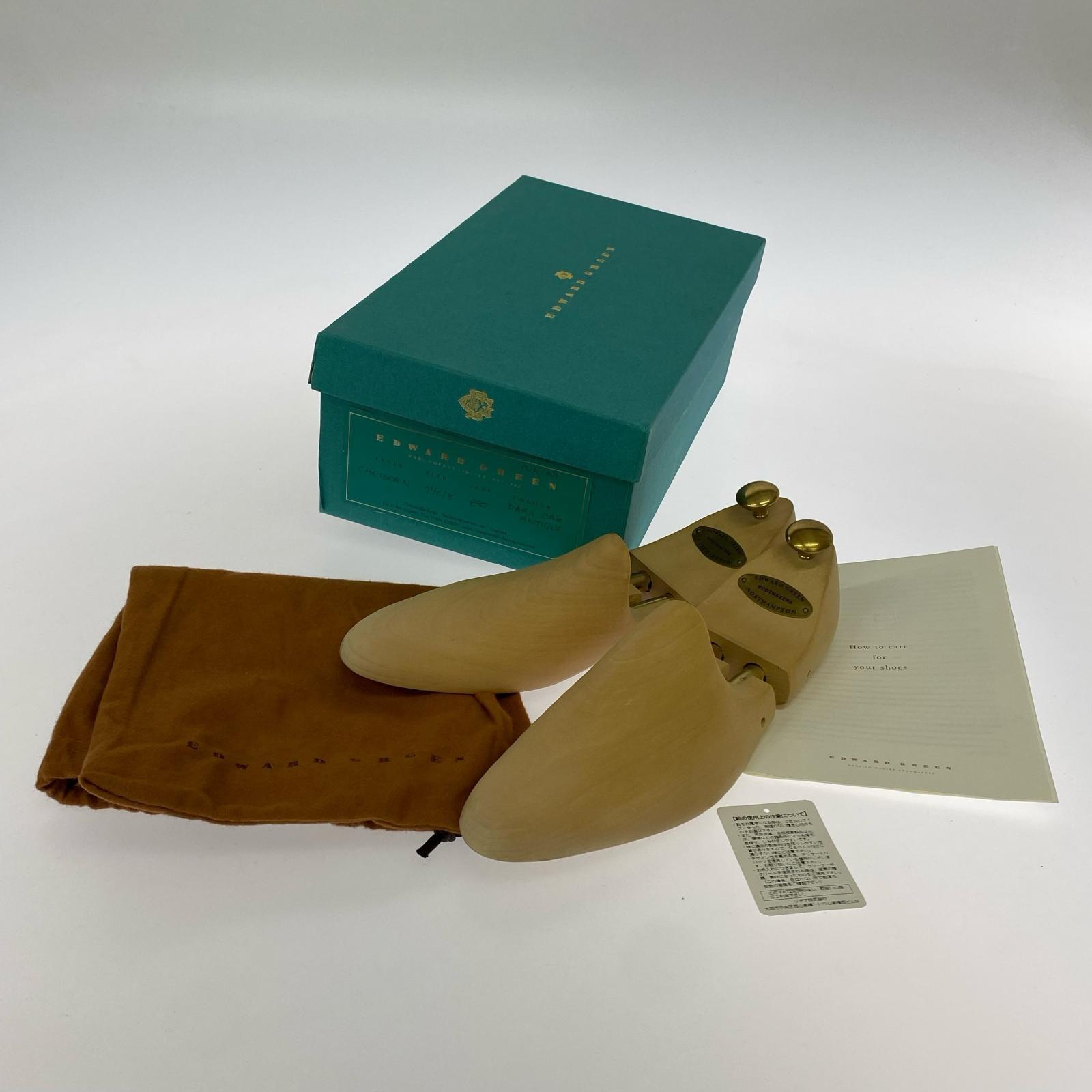 シューズ EDWARD GREEN CHELSEA 7 1/2 ブラウン