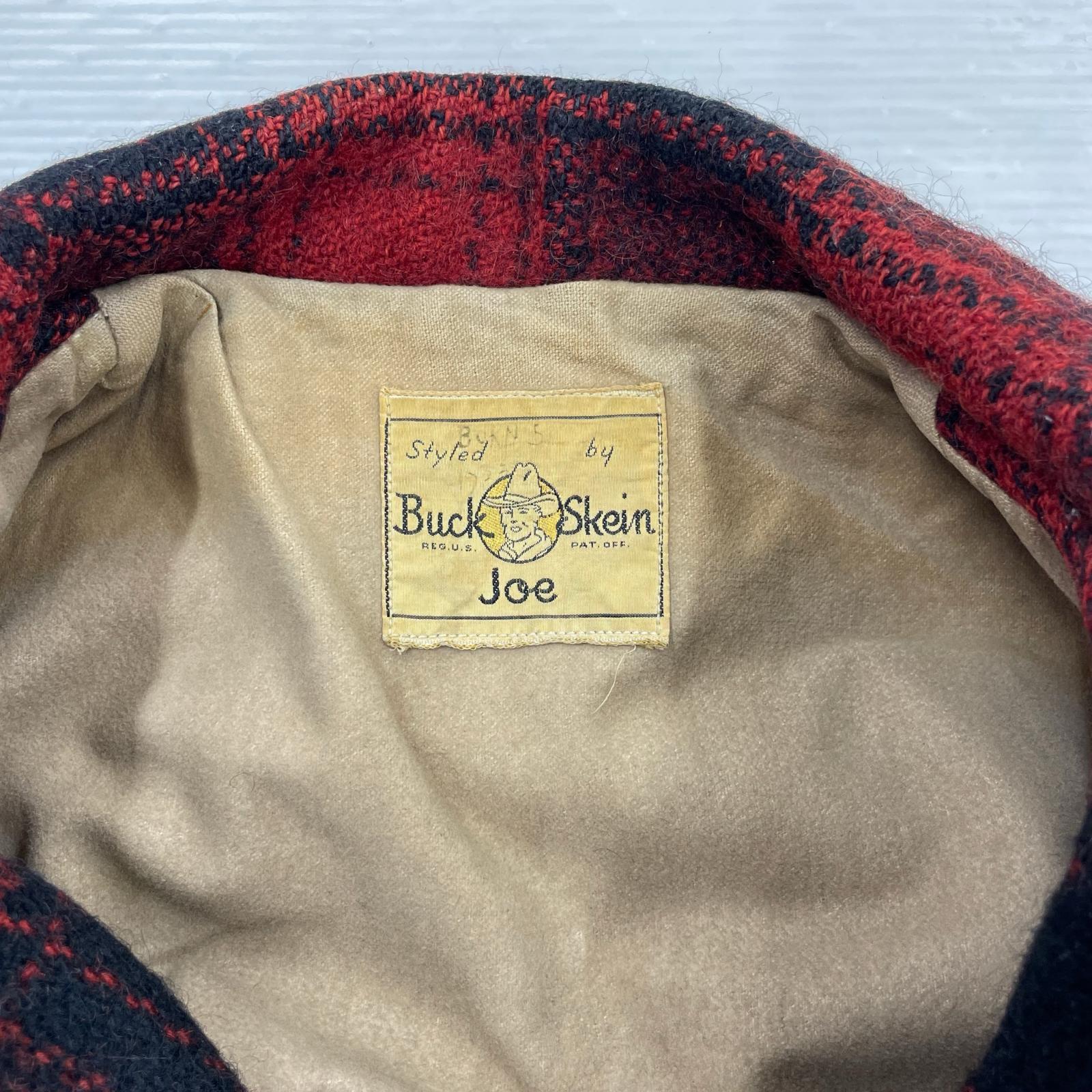 ジャケット 40-50s Buck Skein Joe マッキーノ ジャケット 赤