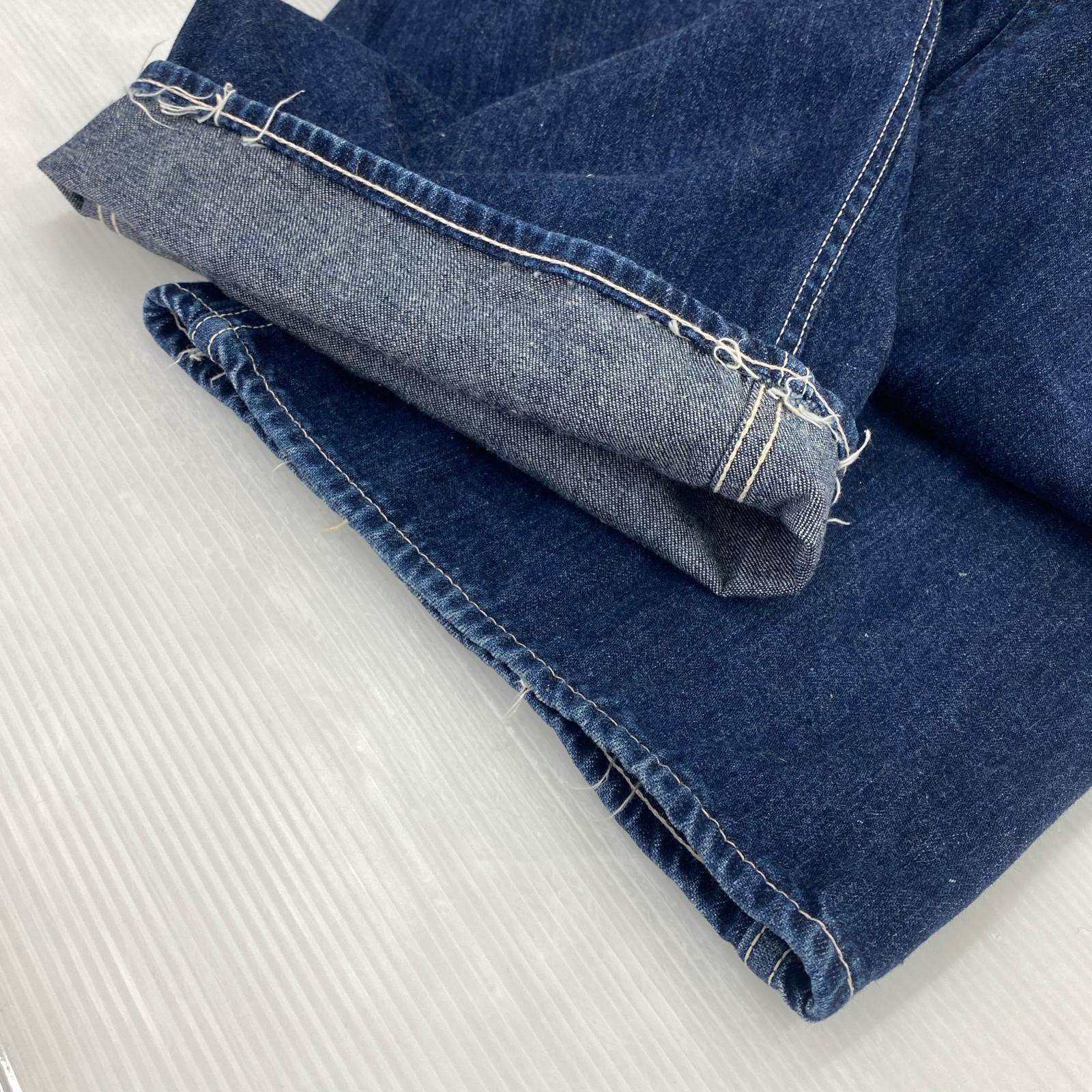 オーバーオール Double Knees Denim Overalls IND