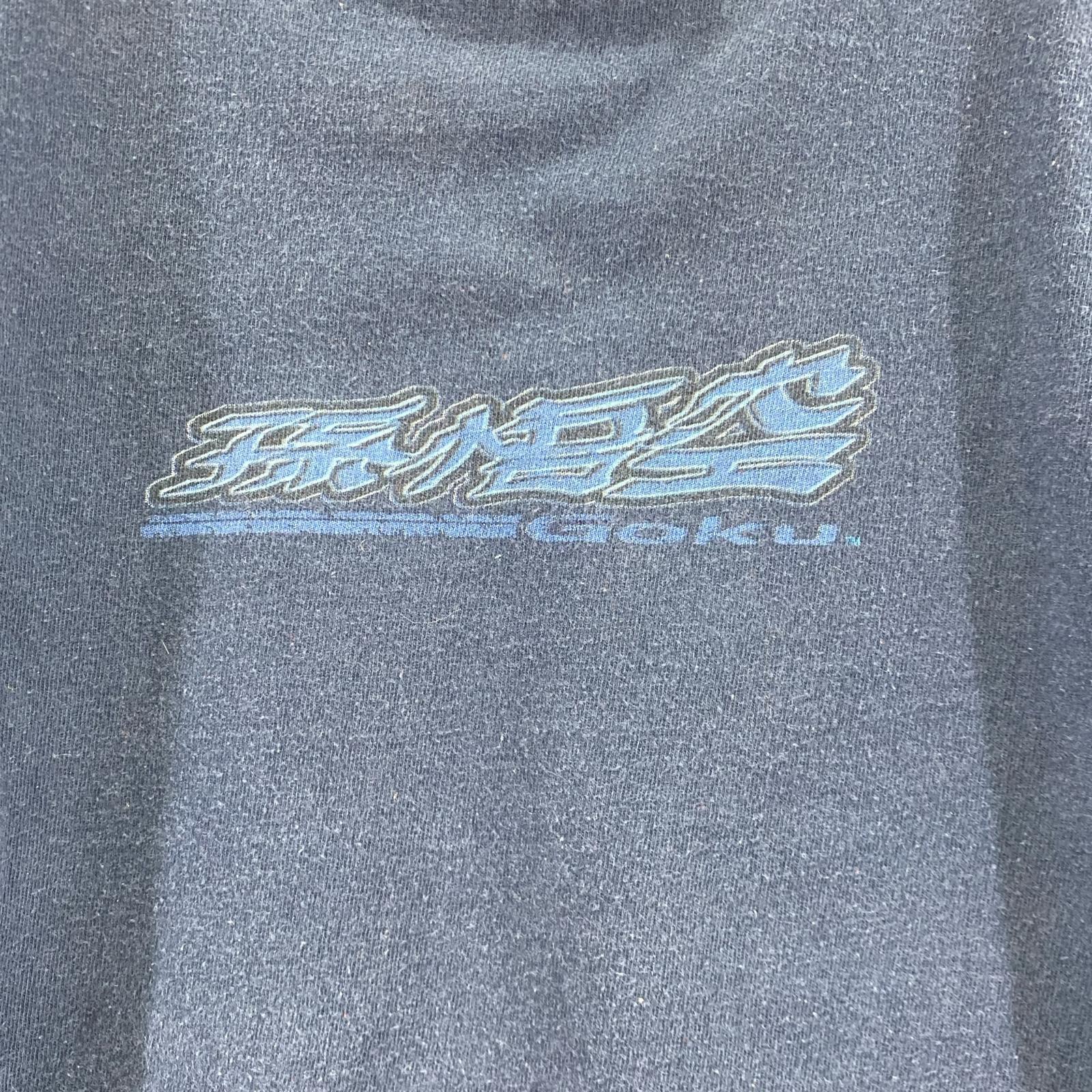 半袖Tシャツ 90s DRAGON BALL USA製 孫悟空 (M) 紺 M ネイビー