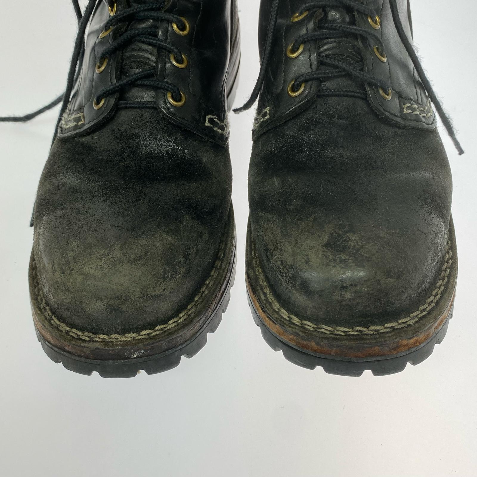 ブーツ CUSTOM JOBMASTER レースアップブーツ 10B ブラック