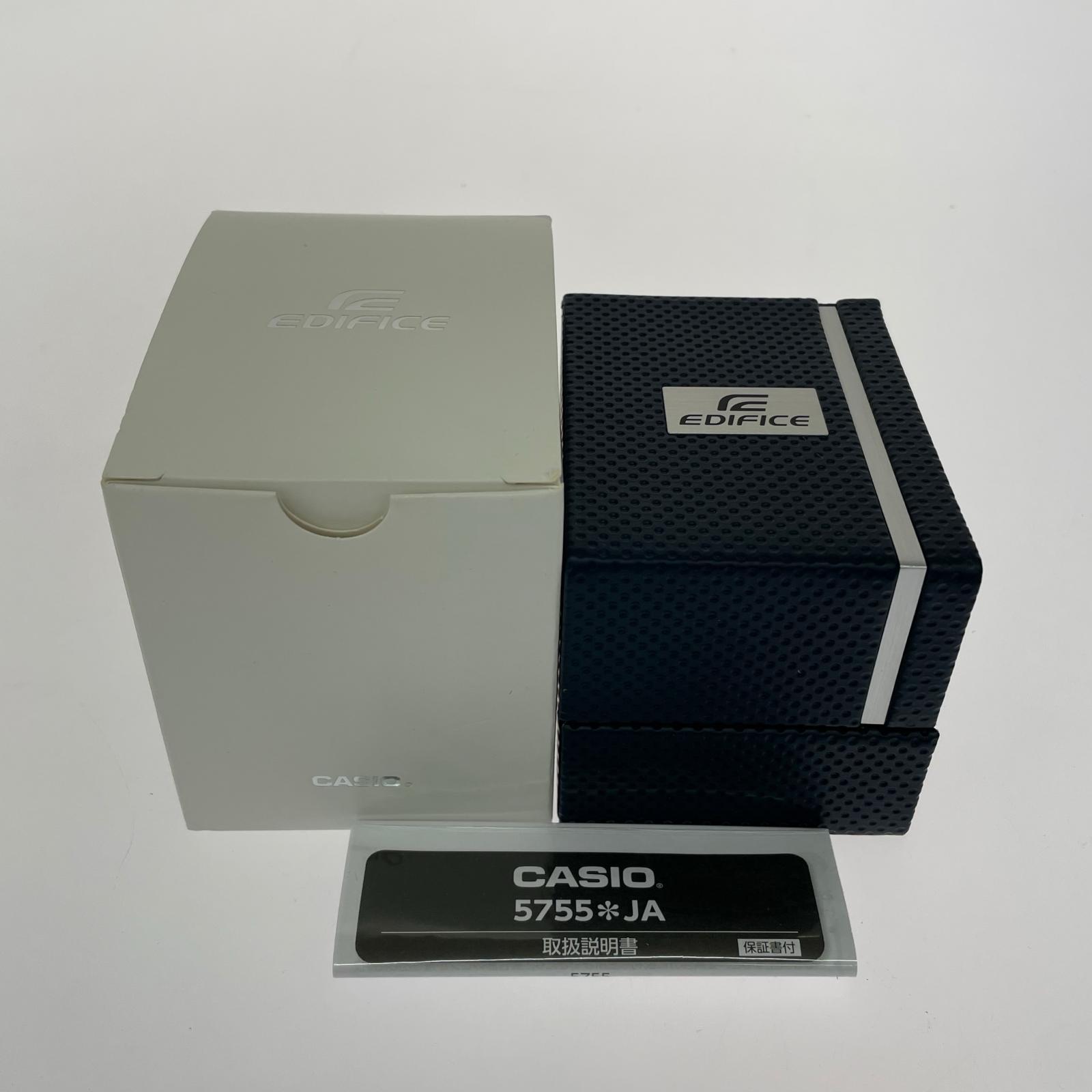 腕時計 EDIFICE EFK-100XPB-1AJF ブラック