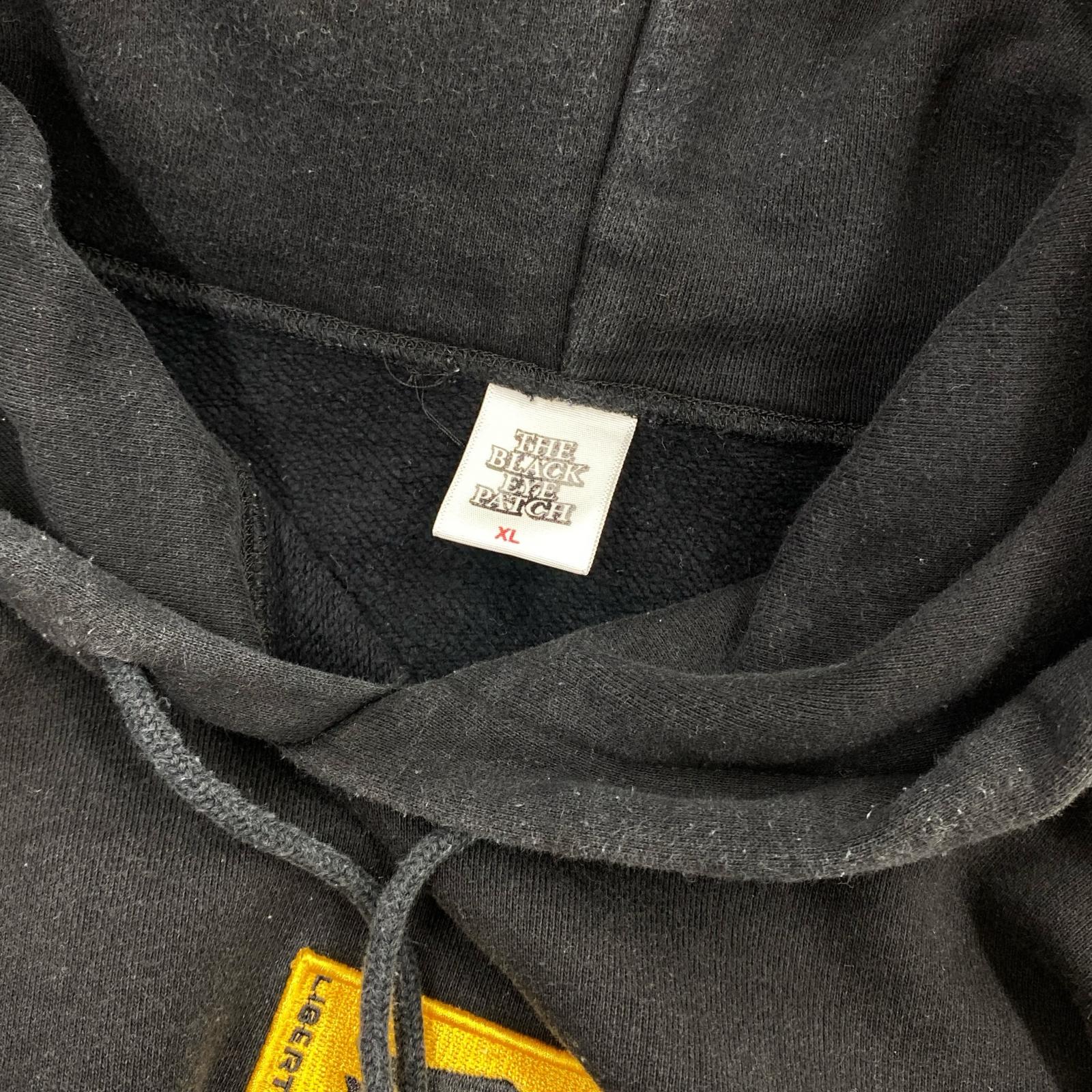 パーカー BLACK EYE PATCH×Liberty Walk LBK HOODIE 黒 (XL) ブラック