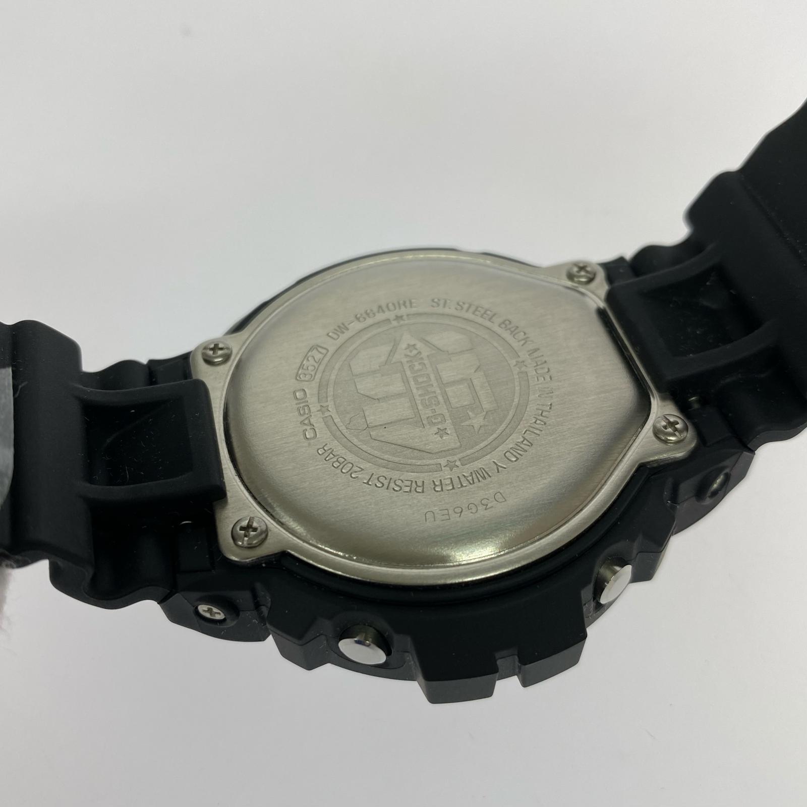 腕時計 デジタル DW-6640RE 黒 ブラック