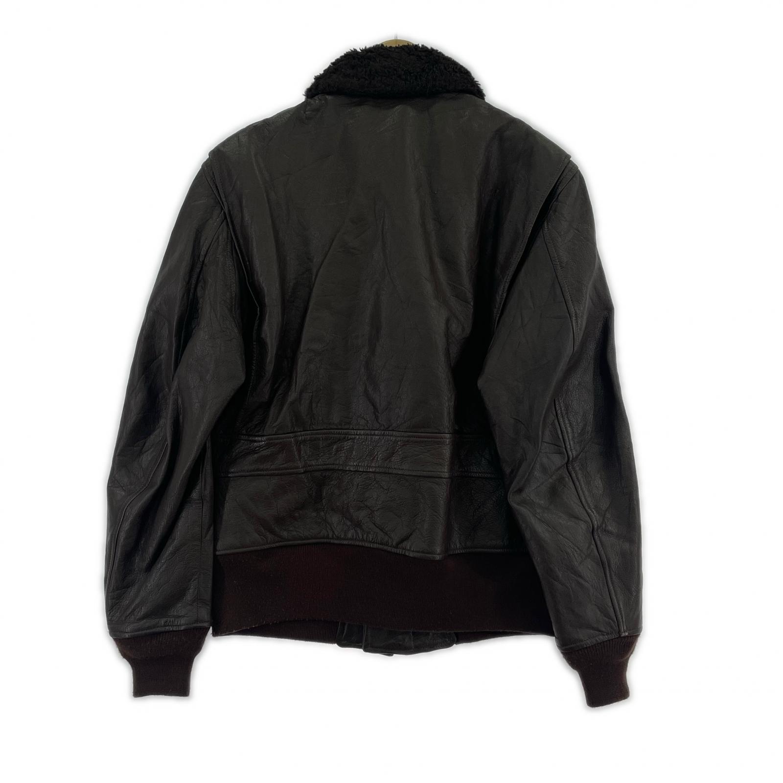 ジャケット 70s STAR SPORT WEAR G-1 レザー ブラウン(40) 40 ブラウン