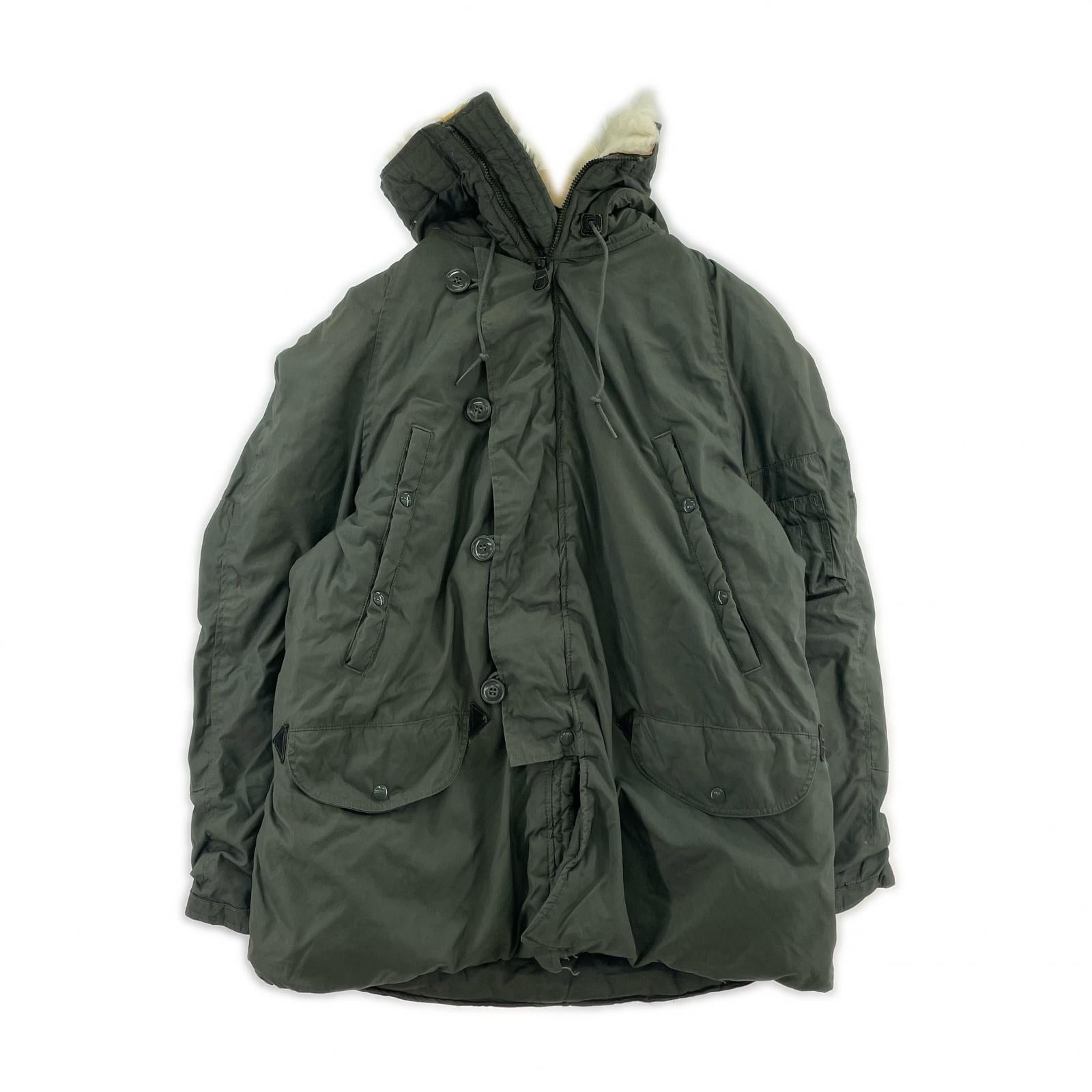 ミリタリージャケット 70s LANCER CLOTHING N-3B L L グリーン