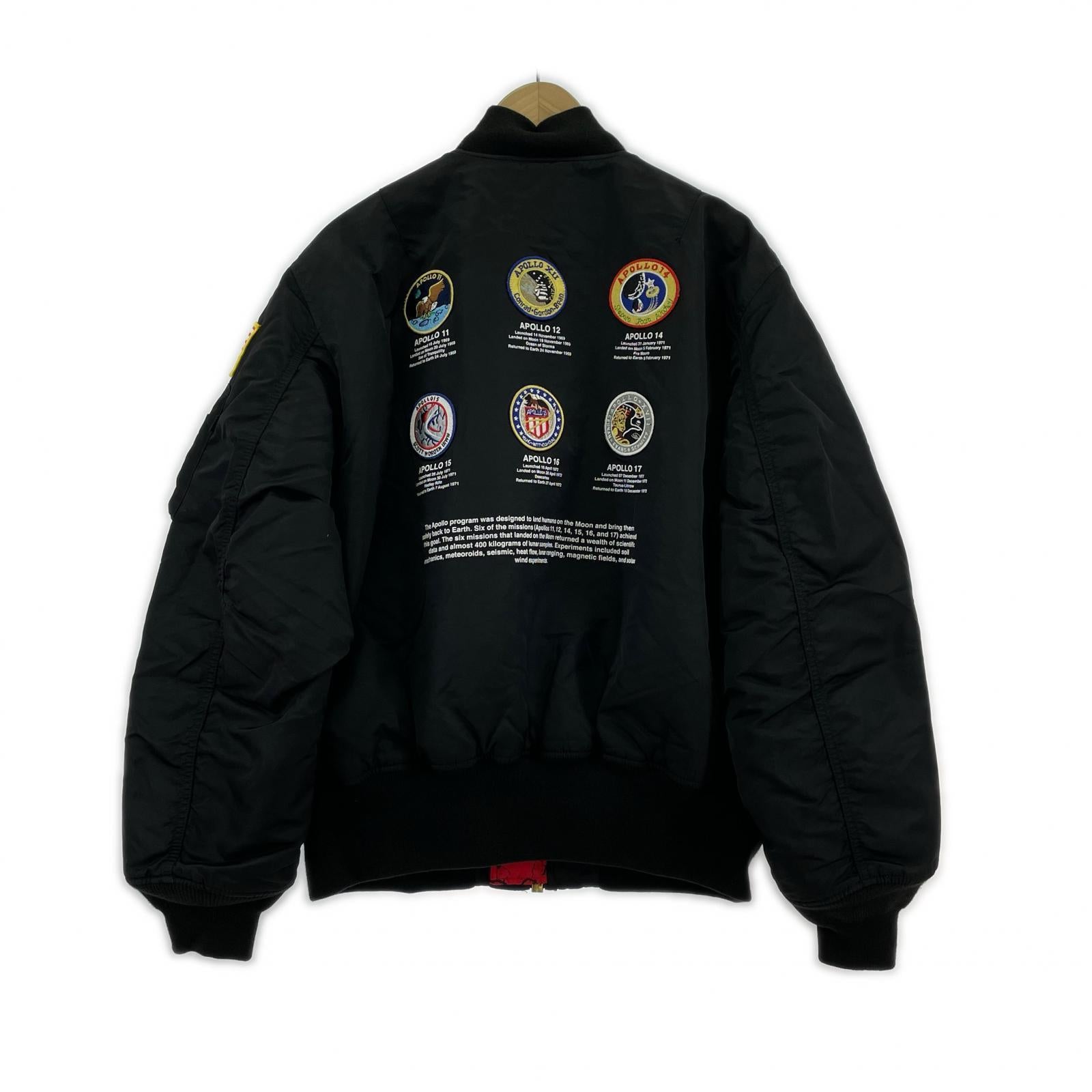 ジャケット NASA APOLLO 限定モデル 黒 XL ブラック