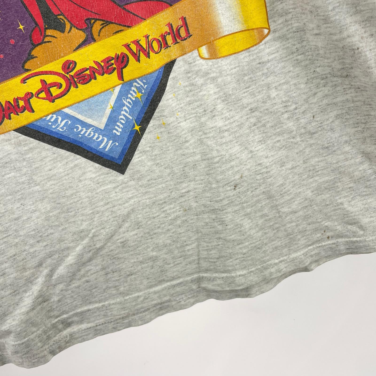 半袖Tシャツ 90s/DISNEY/Sorcerer Mickey Tee/M/USA製 M グレー