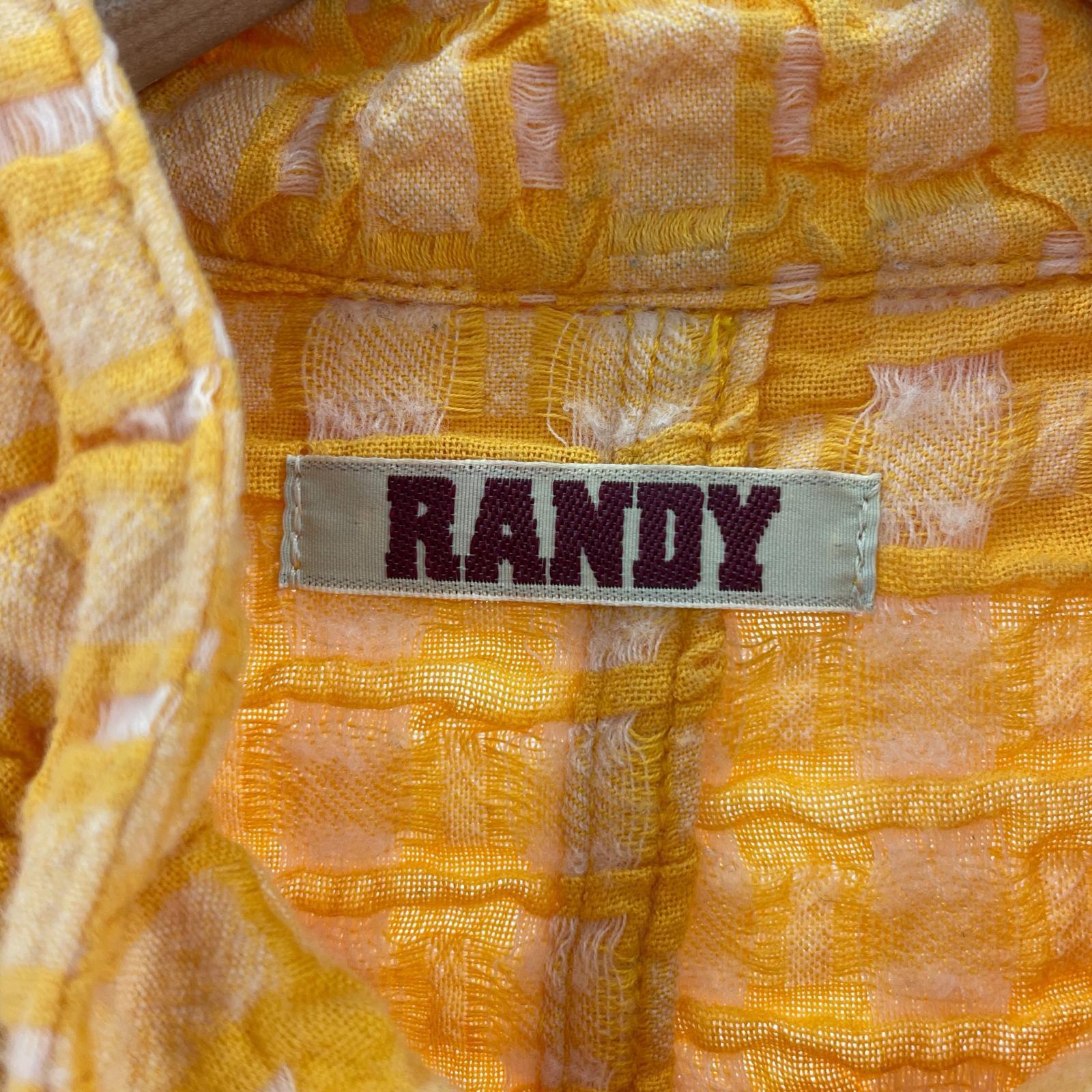 ブルゾン RANDY END COMMERCIAL Short blouson 2 2 オレンジ