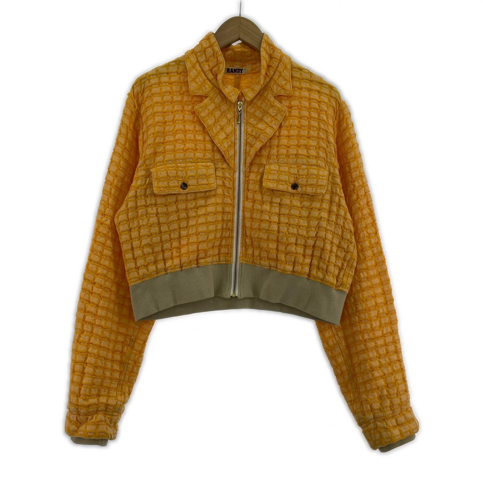 ブルゾン RANDY END COMMERCIAL Short blouson 2 2 オレンジ
