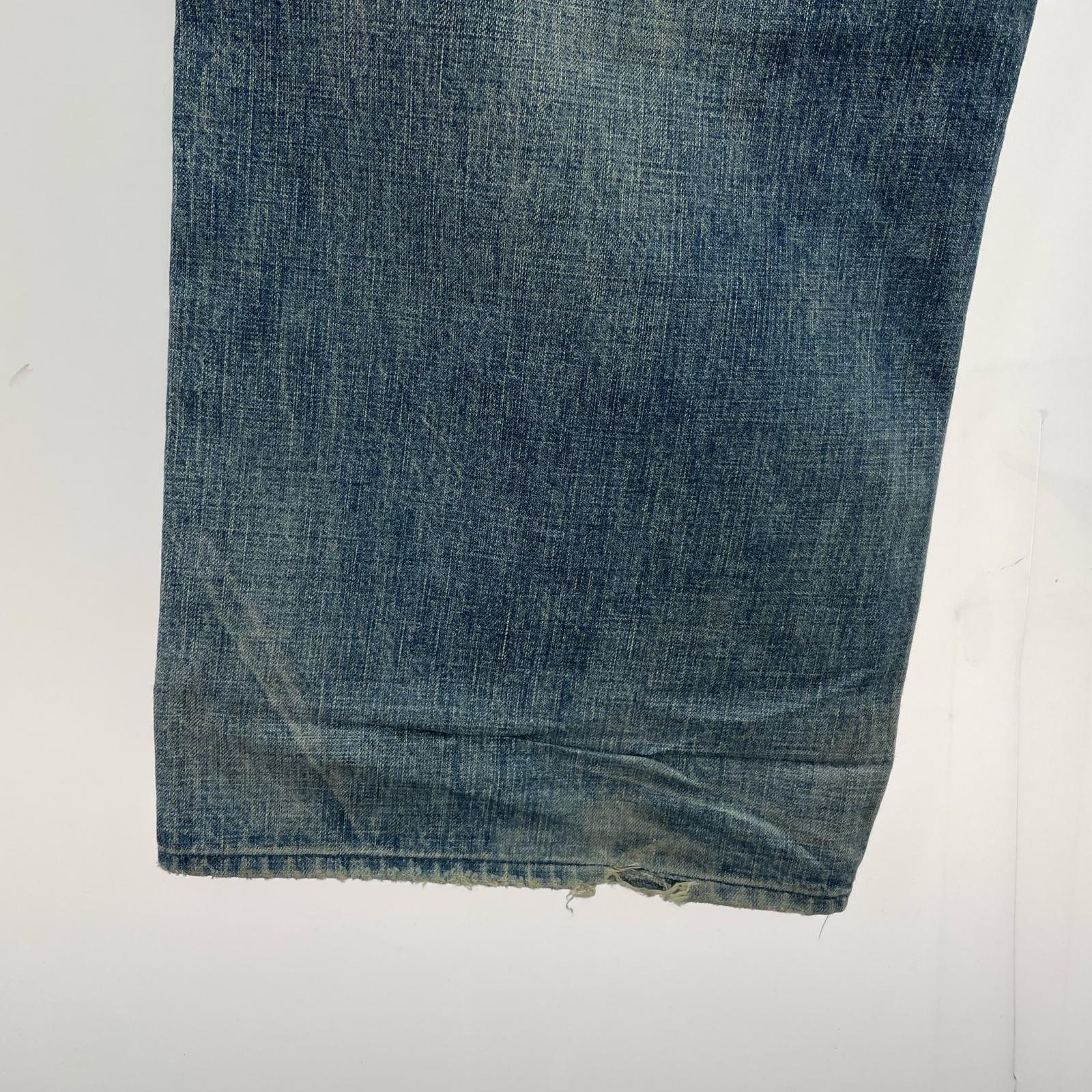 デニムパンツ DENIM PAINTER PANTS (S) S ブルー