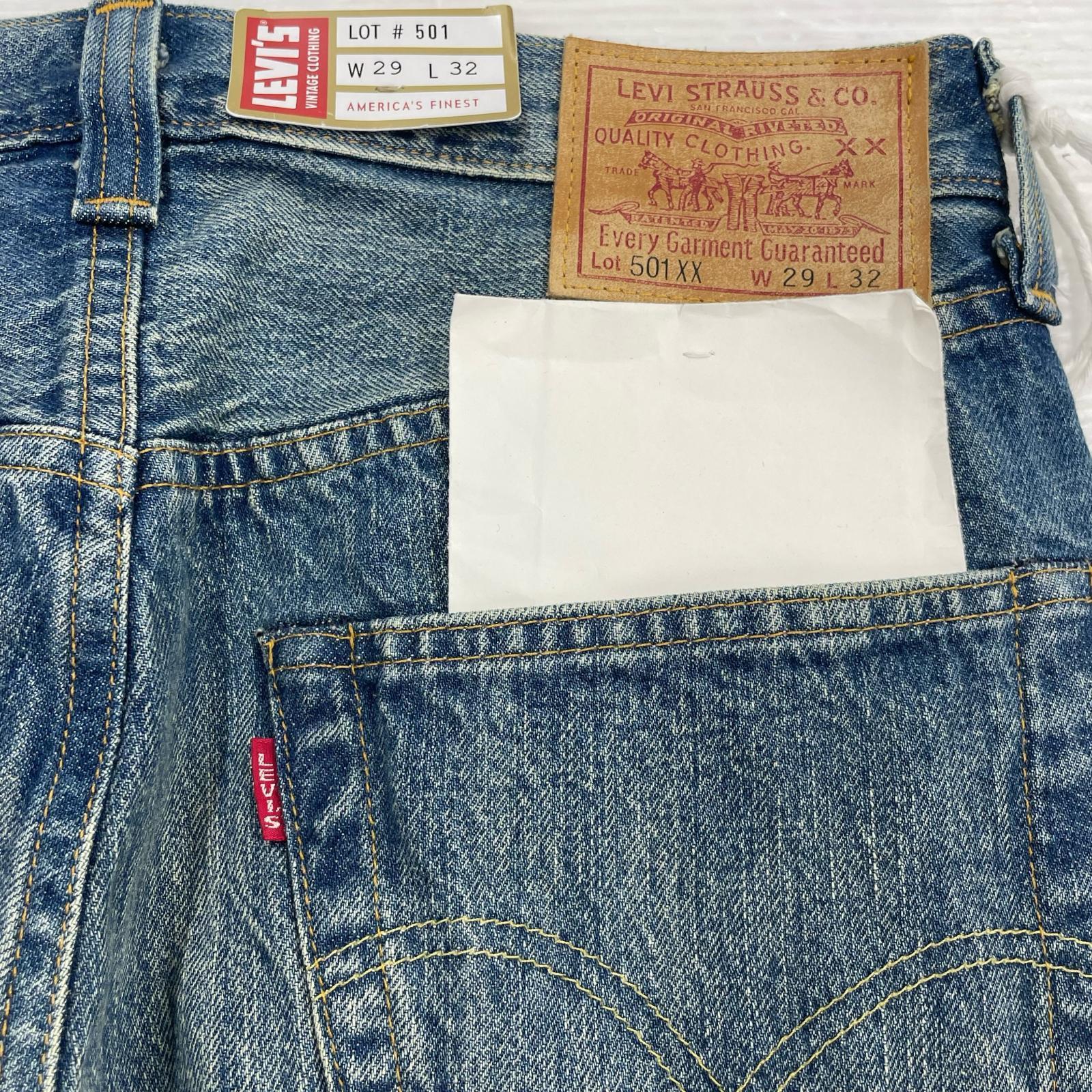 デニムパンツ 1947年モデル 501xx デニムパンツ 29 ブルー