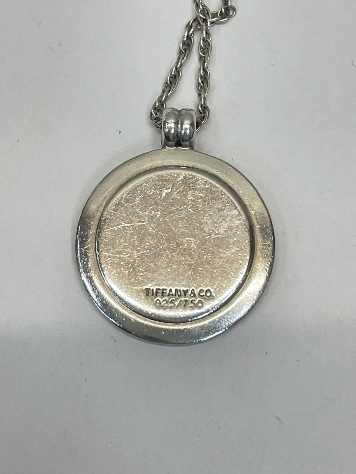 Tiffany&Co. T&Cコイン 925×750 コンビ ネックレス