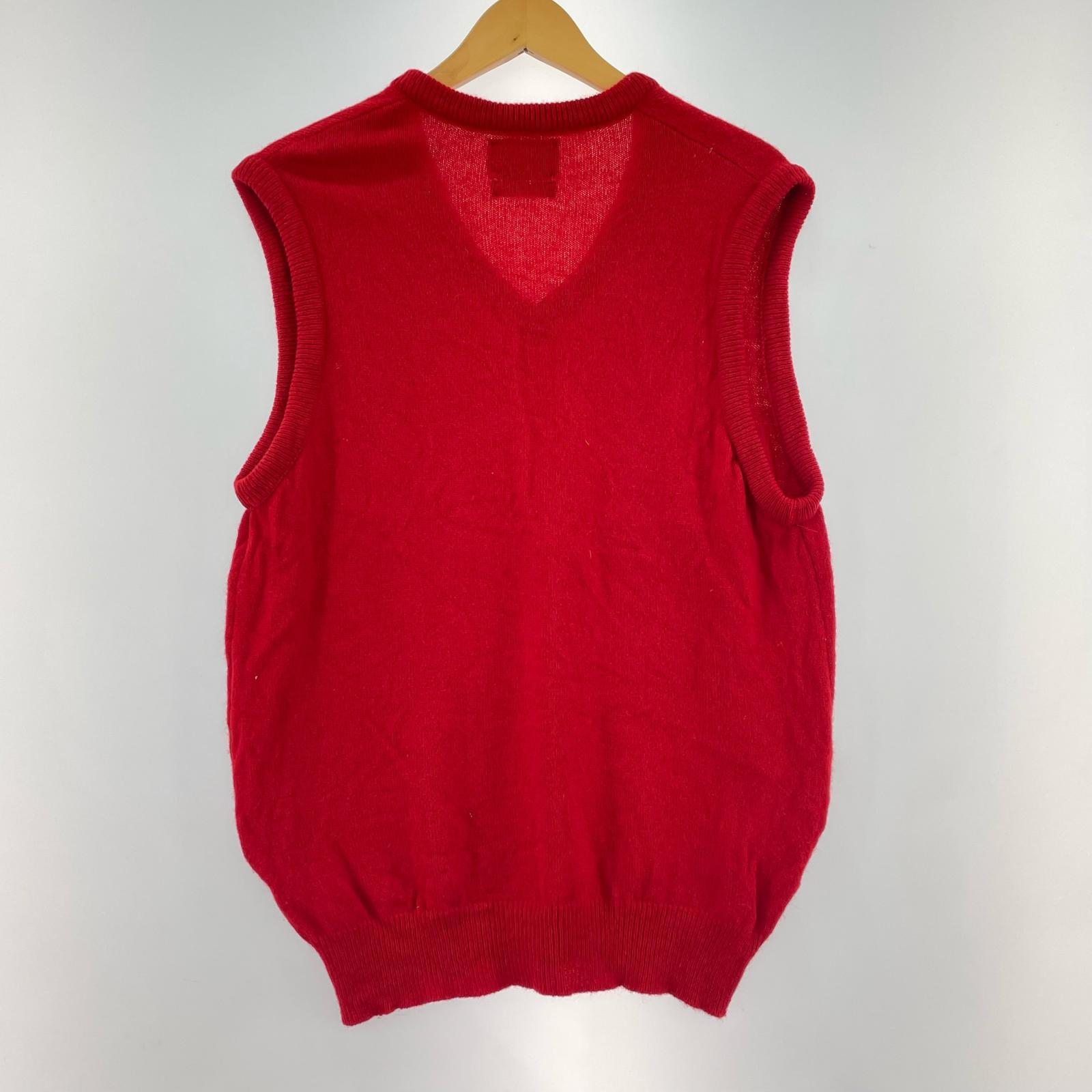 ニット USA製 size3 レッド レッド