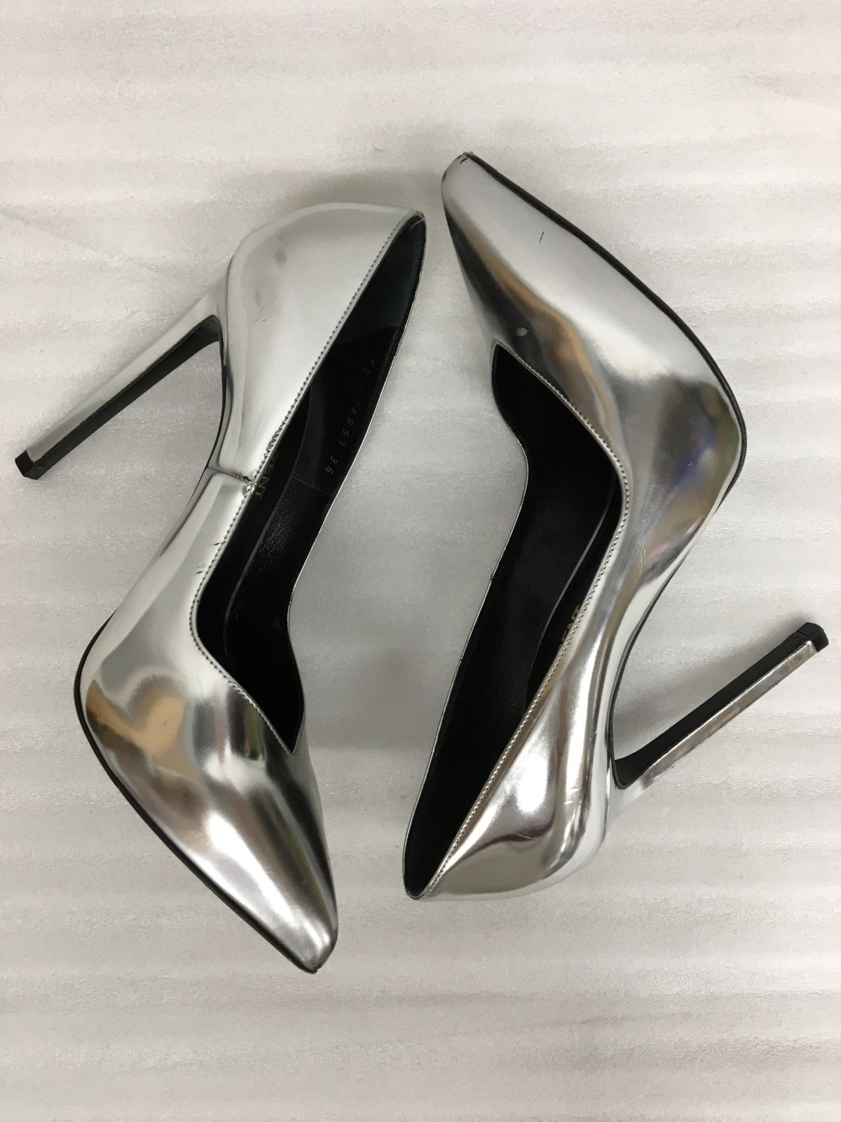 パンプス/シルバー/448091/36