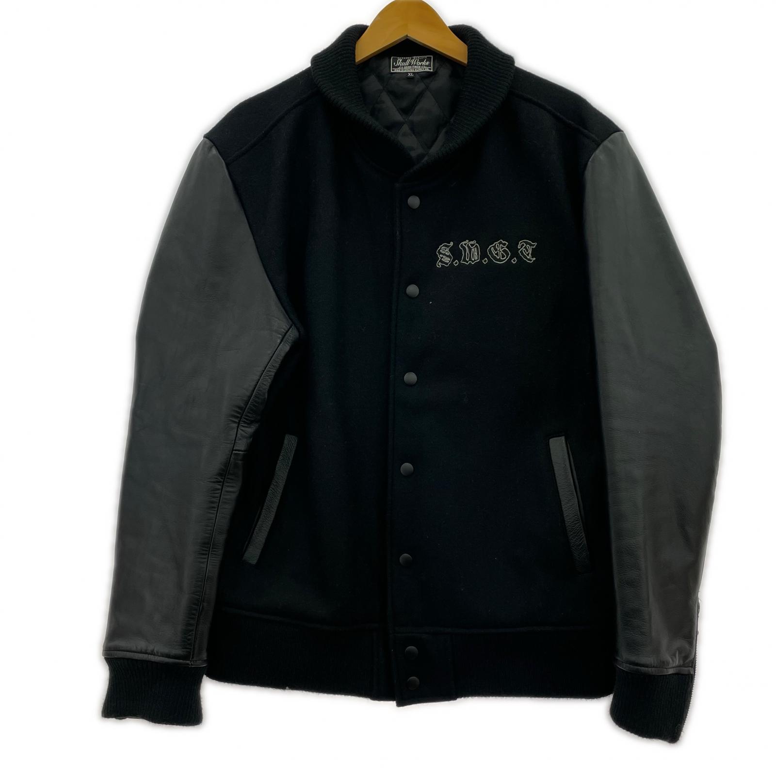 ジャケット Skull Works 黒 LL ブラック