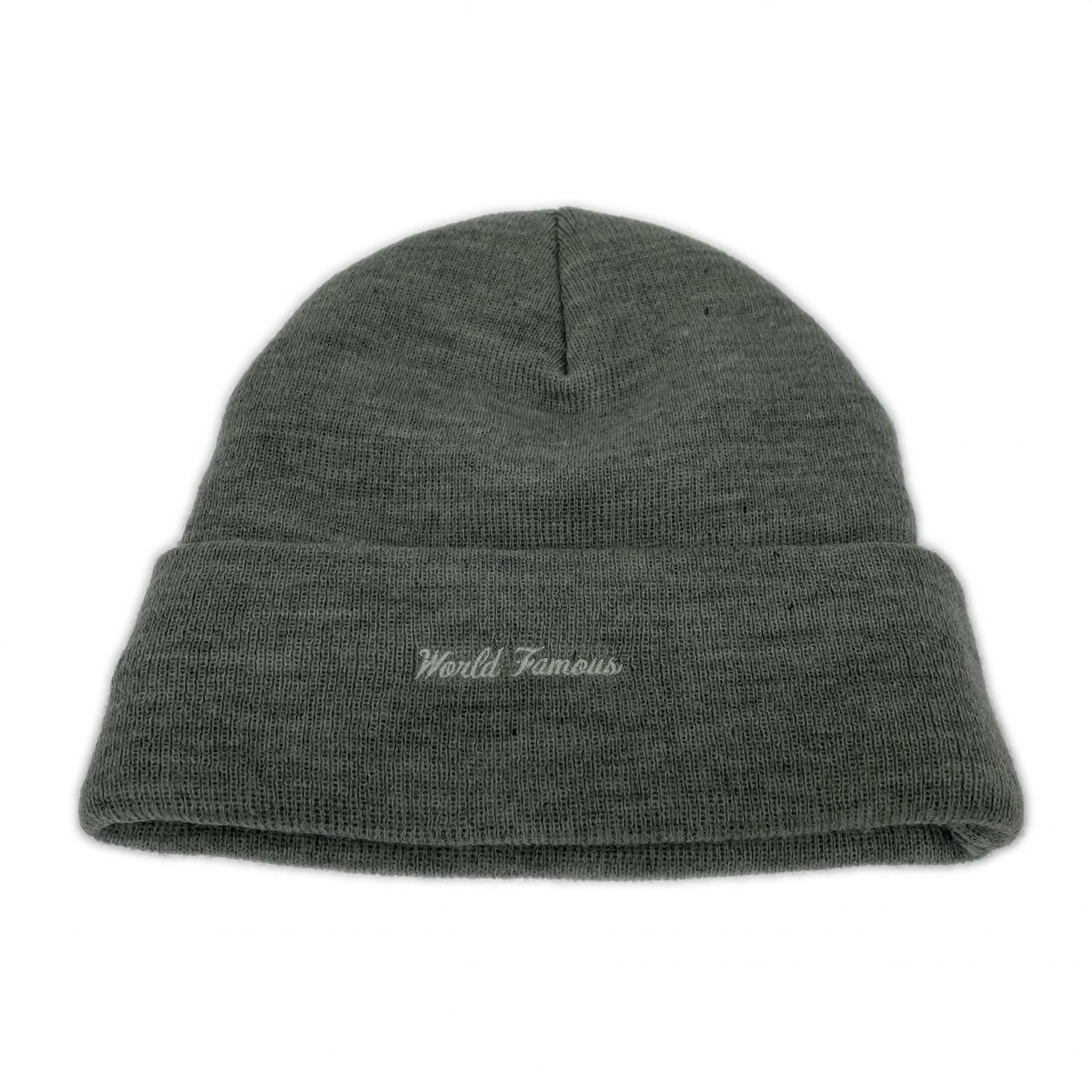 ニットキャップ ×NEW ERA 25aw Box Logo Beanie グレー グレー