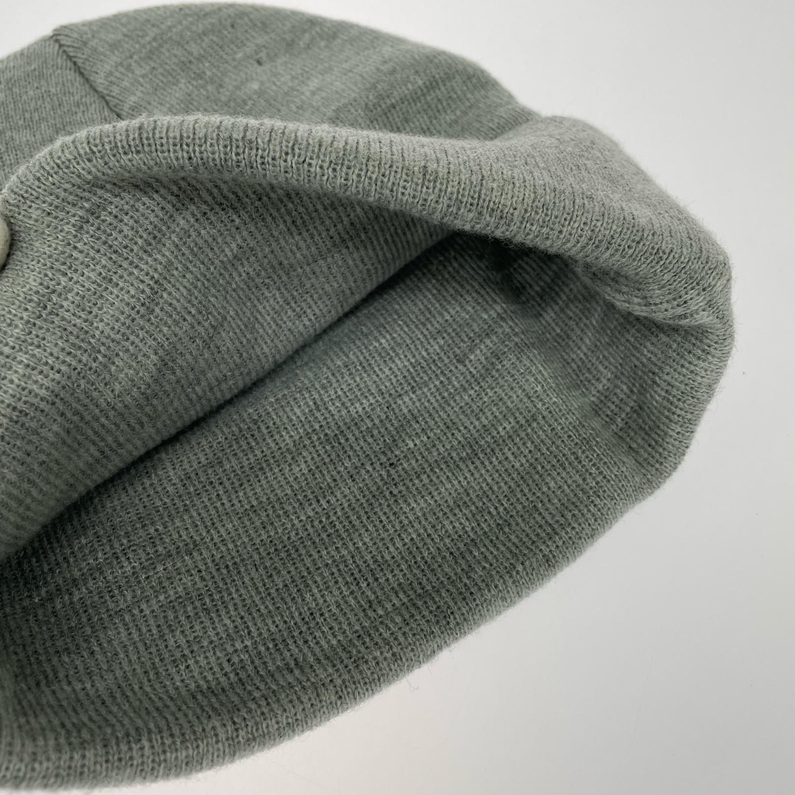 ニットキャップ ×NEW ERA 25aw Box Logo Beanie グレー グレー