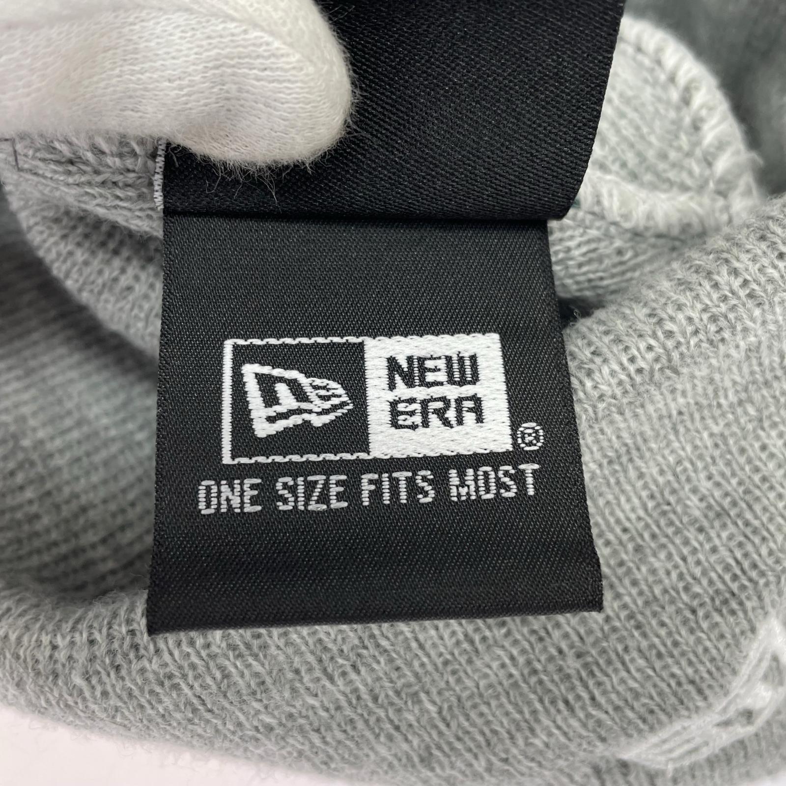 ニットキャップ ×NEW ERA 25aw Box Logo Beanie グレー グレー