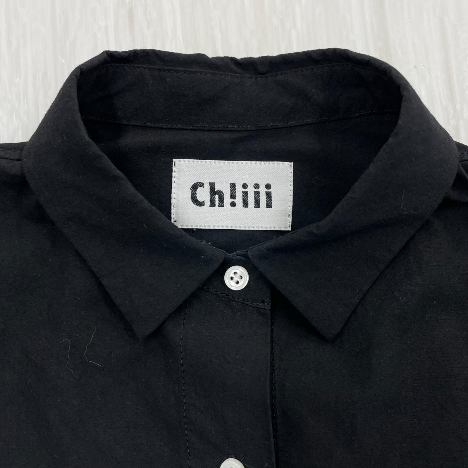 長袖シャツ ch!iii Dolman Sleeve Shirts 黒(s) S ブラック