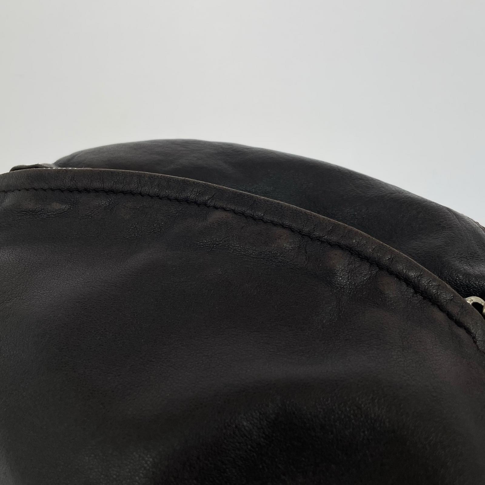 ハンドバッグ Purse Leather Clutch ブラウン