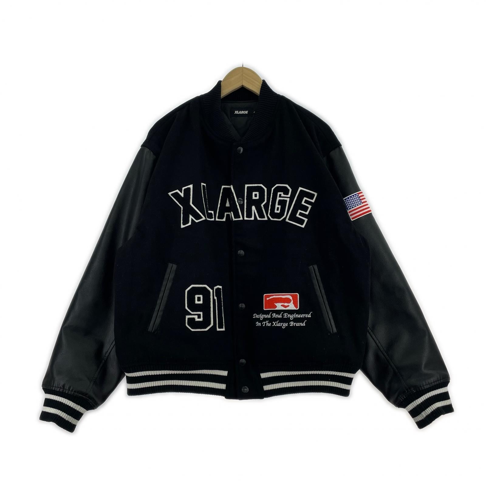 ジャケット OG LOGO VARSITY JACKET (L) L ブラック