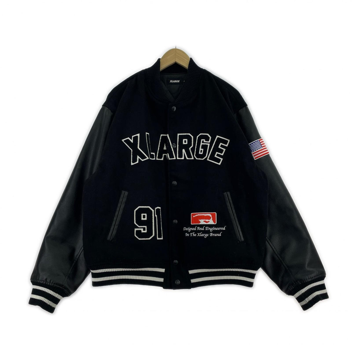 ジャケット OG LOGO VARSITY JACKET (L) L ブラック