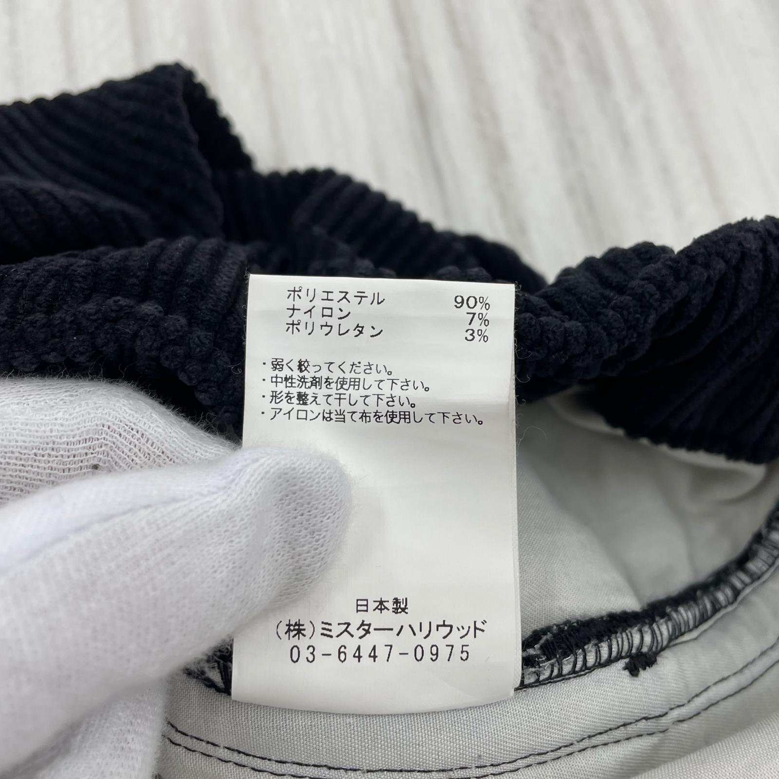 パンツ N.HOOLYWOOD×GRAMICCI コーデュロイカーゴパンツ 38 38 ブラック