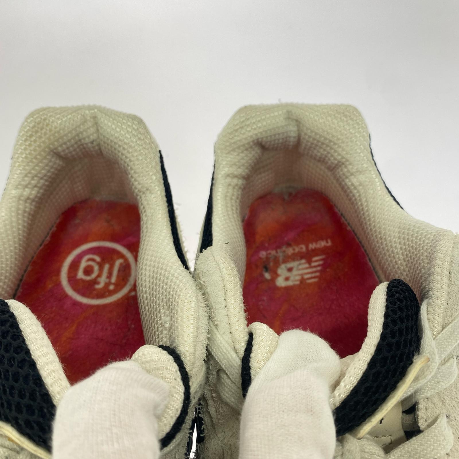 スニーカー NEW BALANCE×JOE FRESHGOODS USA製 U990JR4 WHITE/BLACK 27cm (US9 UK8 1/2 EU44)