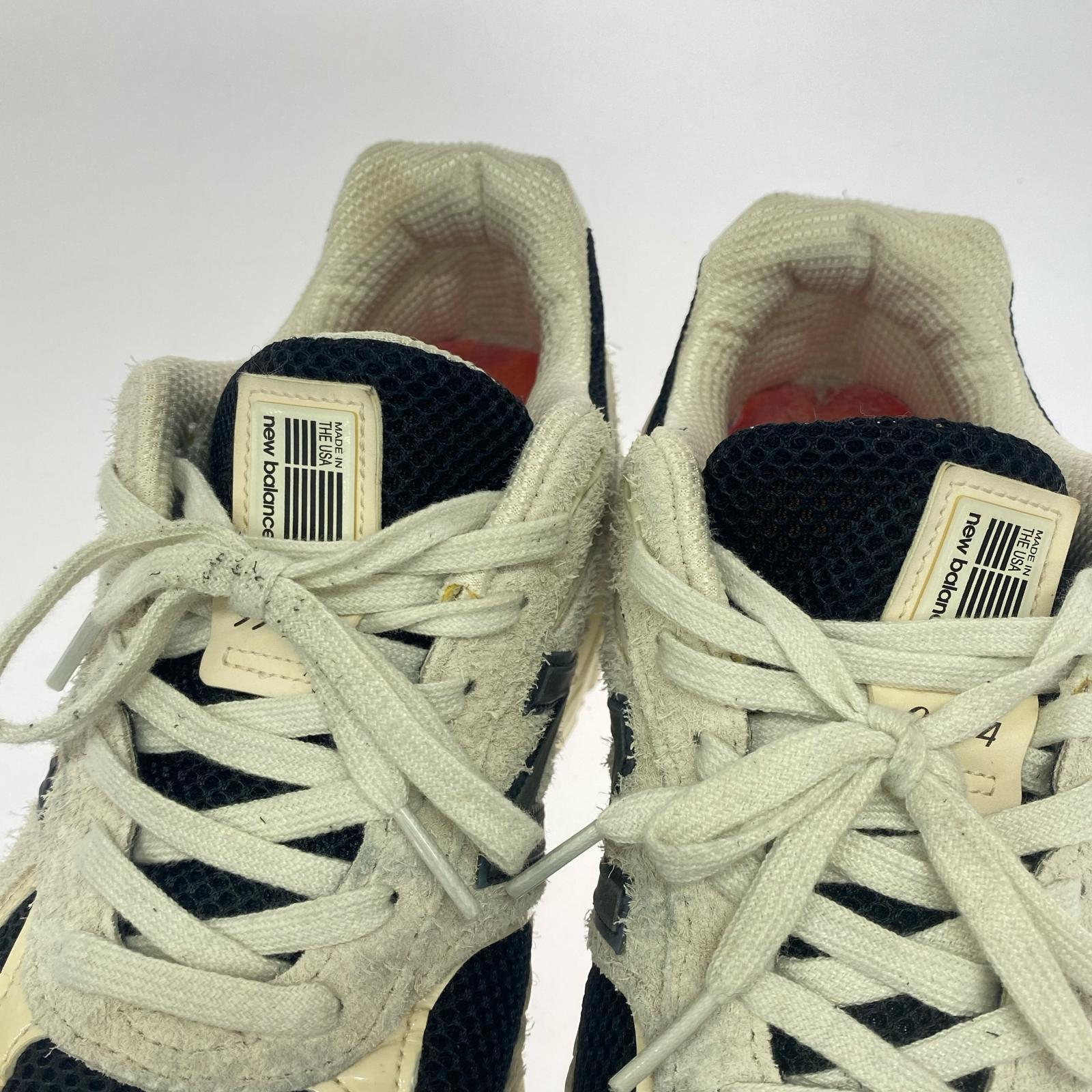スニーカー NEW BALANCE×JOE FRESHGOODS USA製 U990JR4 WHITE/BLACK 27cm (US9 UK8 1/2 EU44)