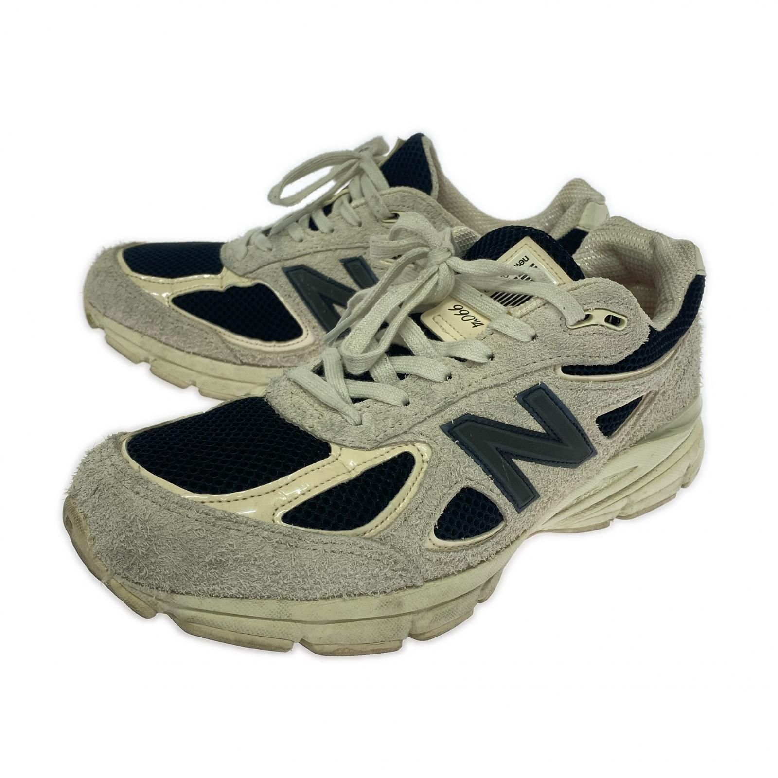 スニーカー NEW BALANCE×JOE FRESHGOODS USA製 U990JR4 WHITE/BLACK 27cm (US9 UK8 1/2 EU44)