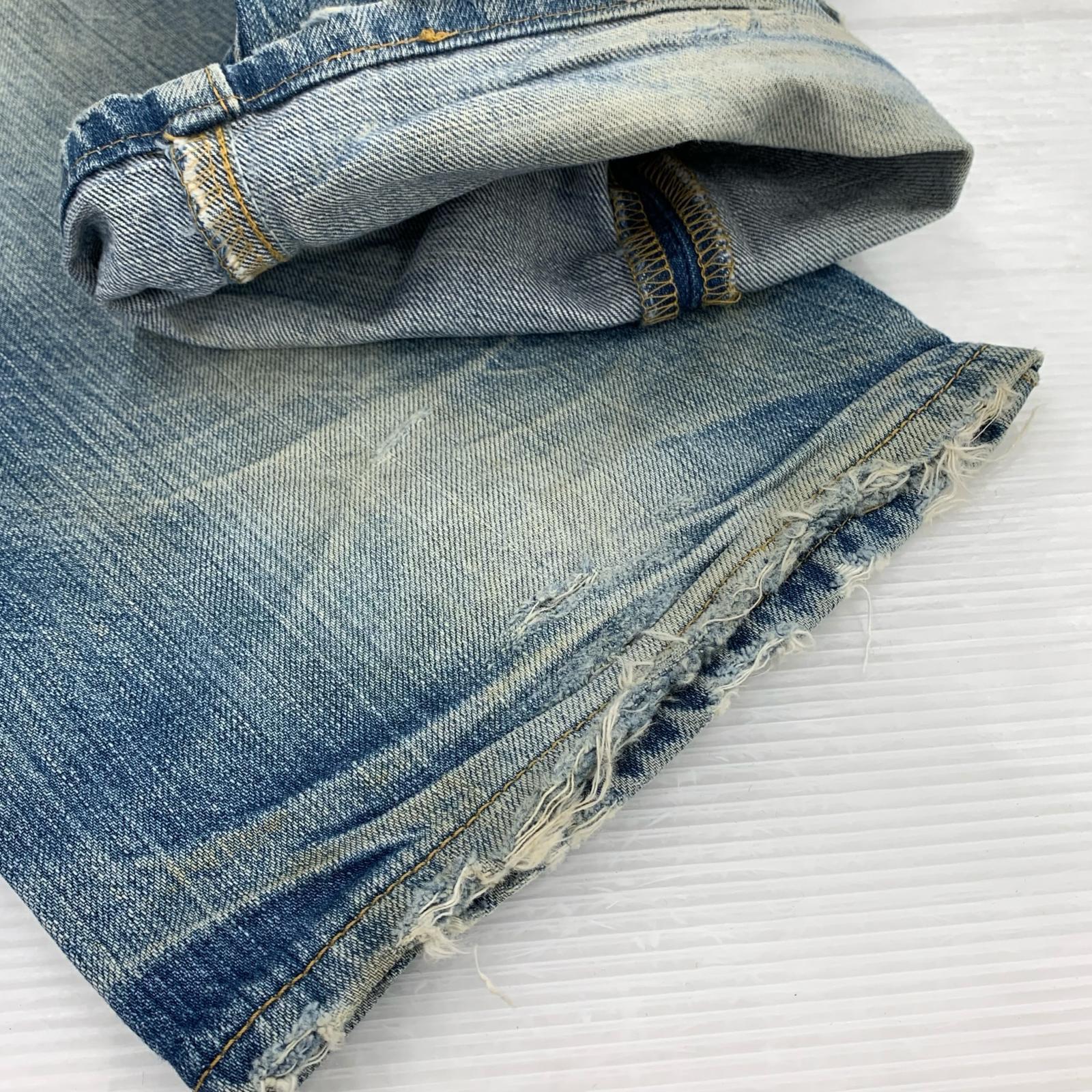 デニムパンツ Levi's 501 ダメージデニム フィリピン製