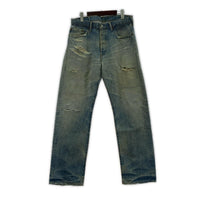 デニムパンツ Levi's 501 ダメージデニム フィリピン製
