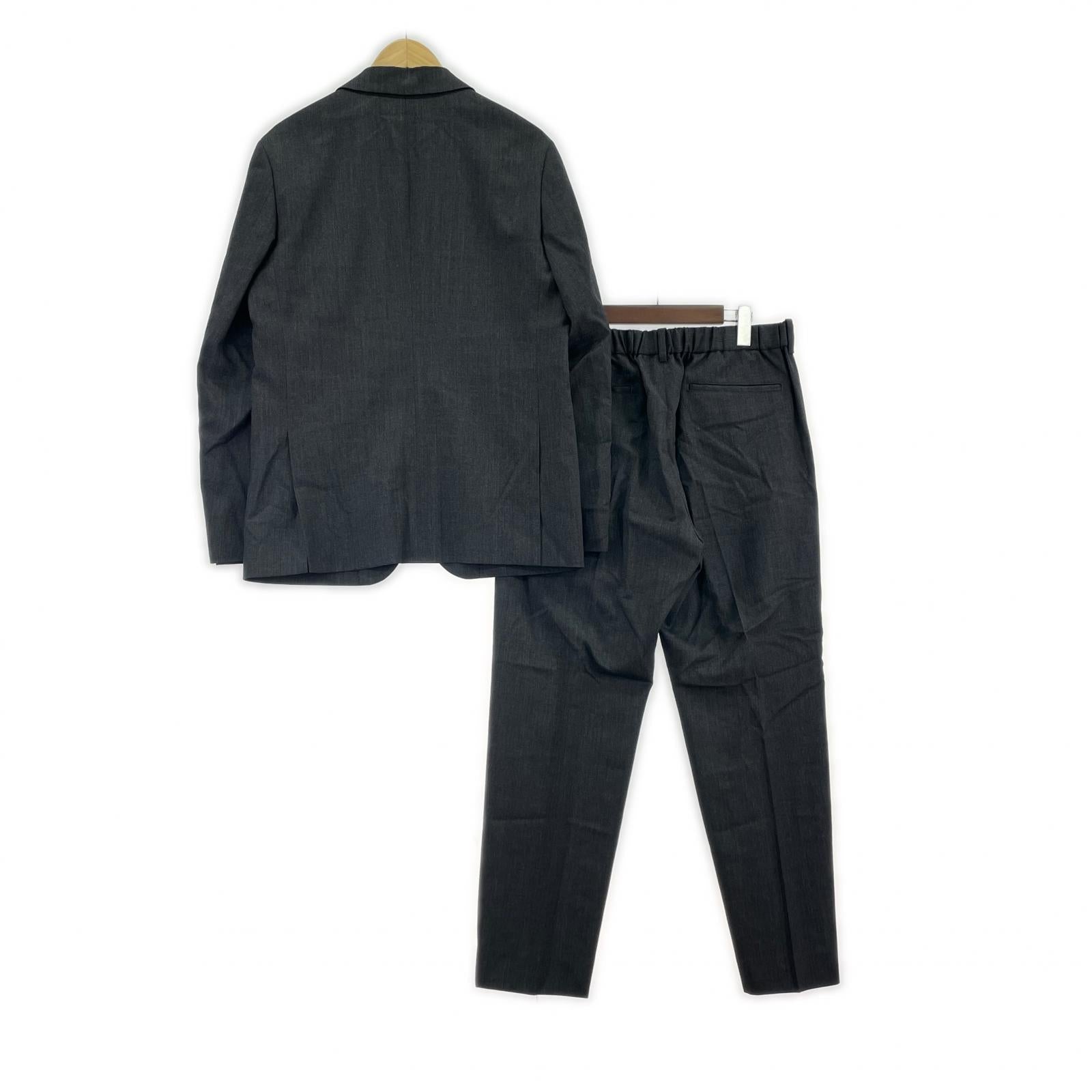 セットアップ FLANNEL WOOL STANDARD 2BUTTON セットアップ グレー