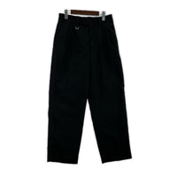 パンツ 2TUCK WIDE PANTS M ブラック M ブラック