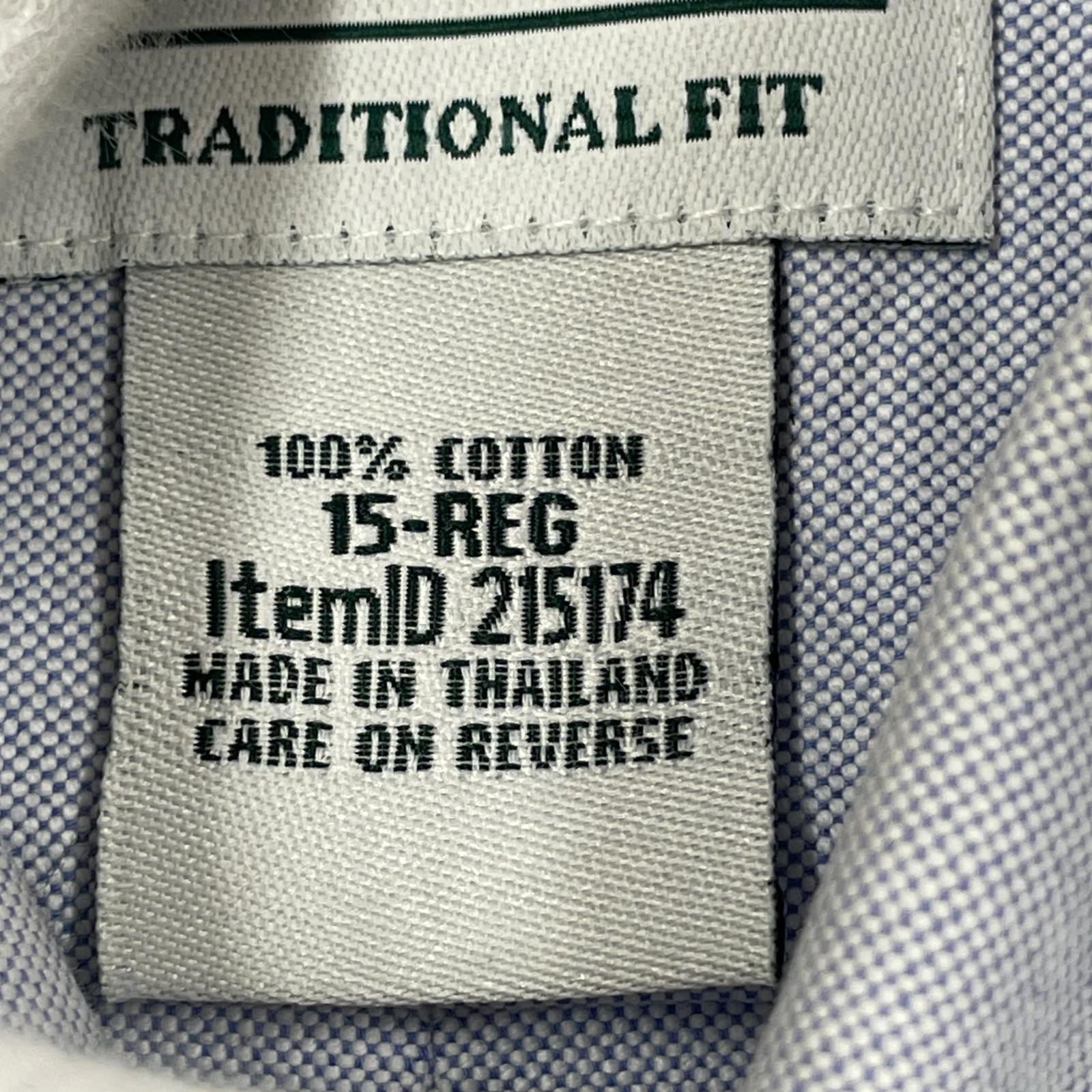 半袖シャツ TRADITIONAL FIT 水色 ブルー