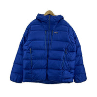ダウンジャケット patagonia FITZ ROY DOWN HOODY ダウンジャケット XL ブルー ブルー